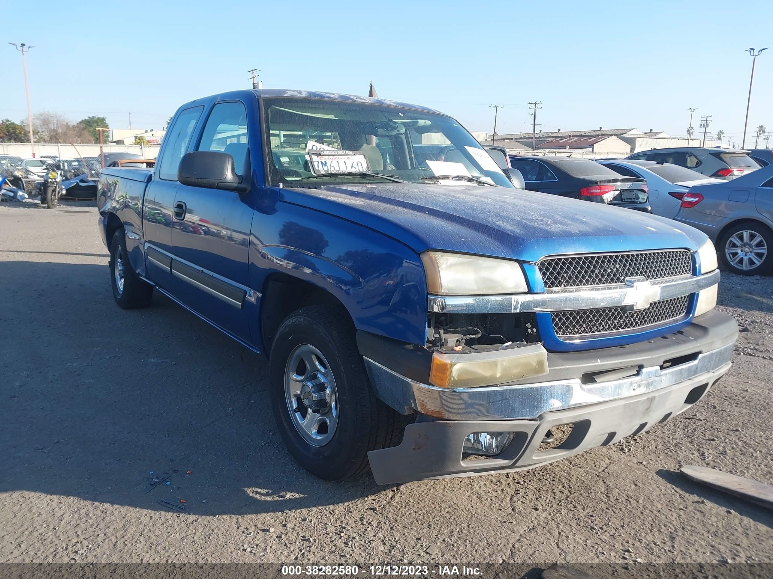 CHEVROLET SILVERADO 2004 2gcec19v541390749