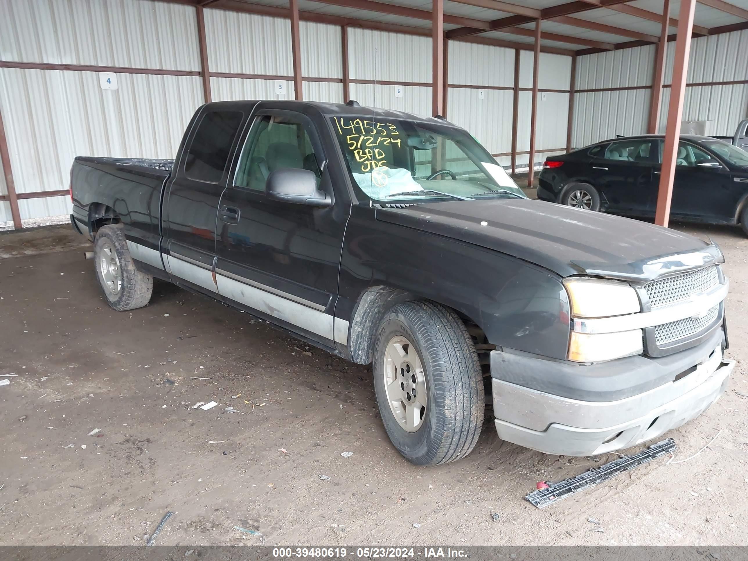 CHEVROLET SILVERADO 2005 2gcec19v551248726