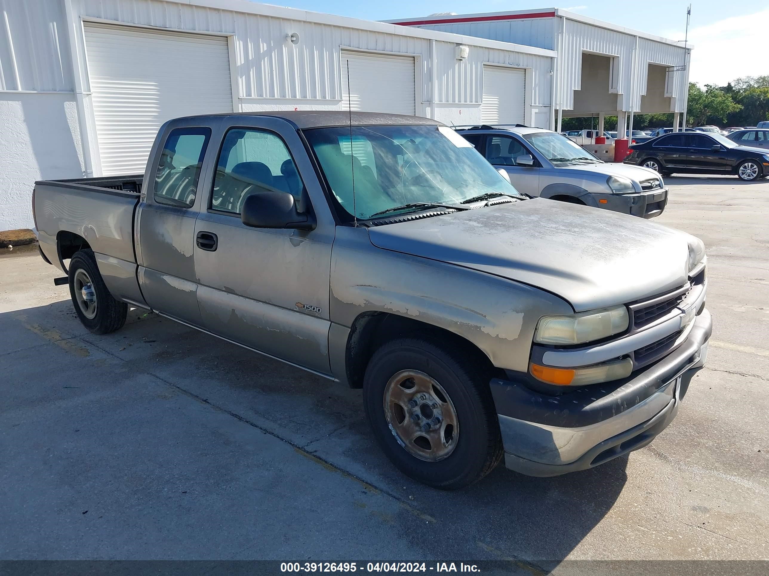 CHEVROLET SILVERADO 2000 2gcec19v5y1393317