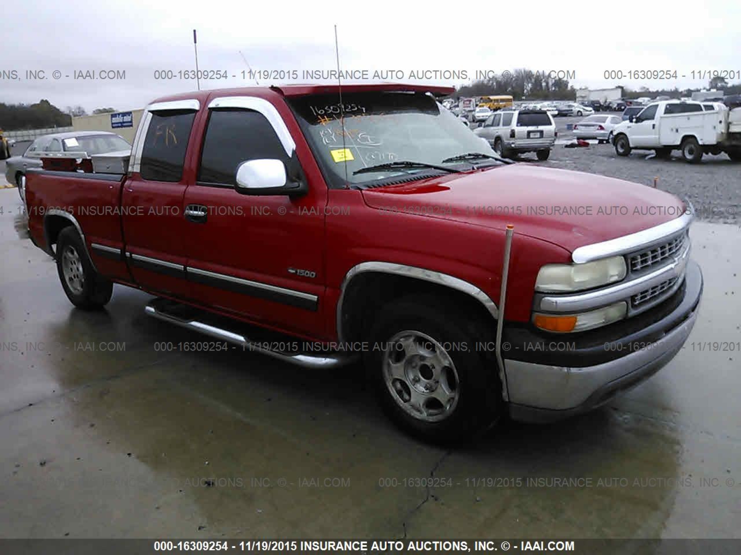 CHEVROLET SILVERADO 2001 2gcec19v611162853