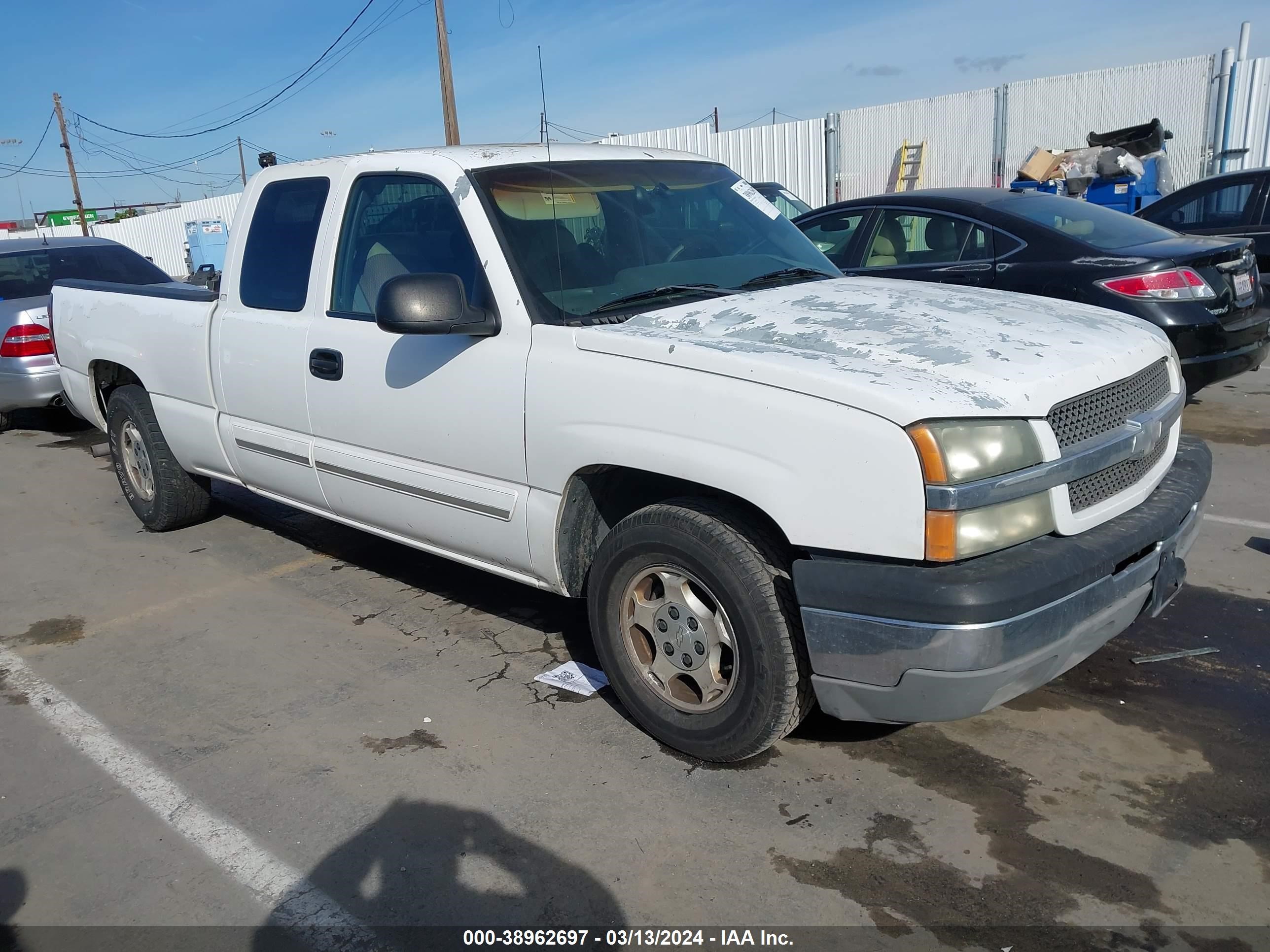 CHEVROLET SILVERADO 2003 2gcec19v731200772