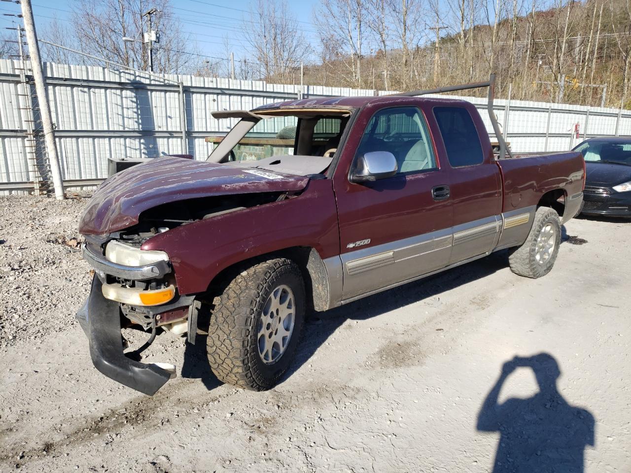 CHEVROLET SILVERADO 2000 2gcec19v7y1407413