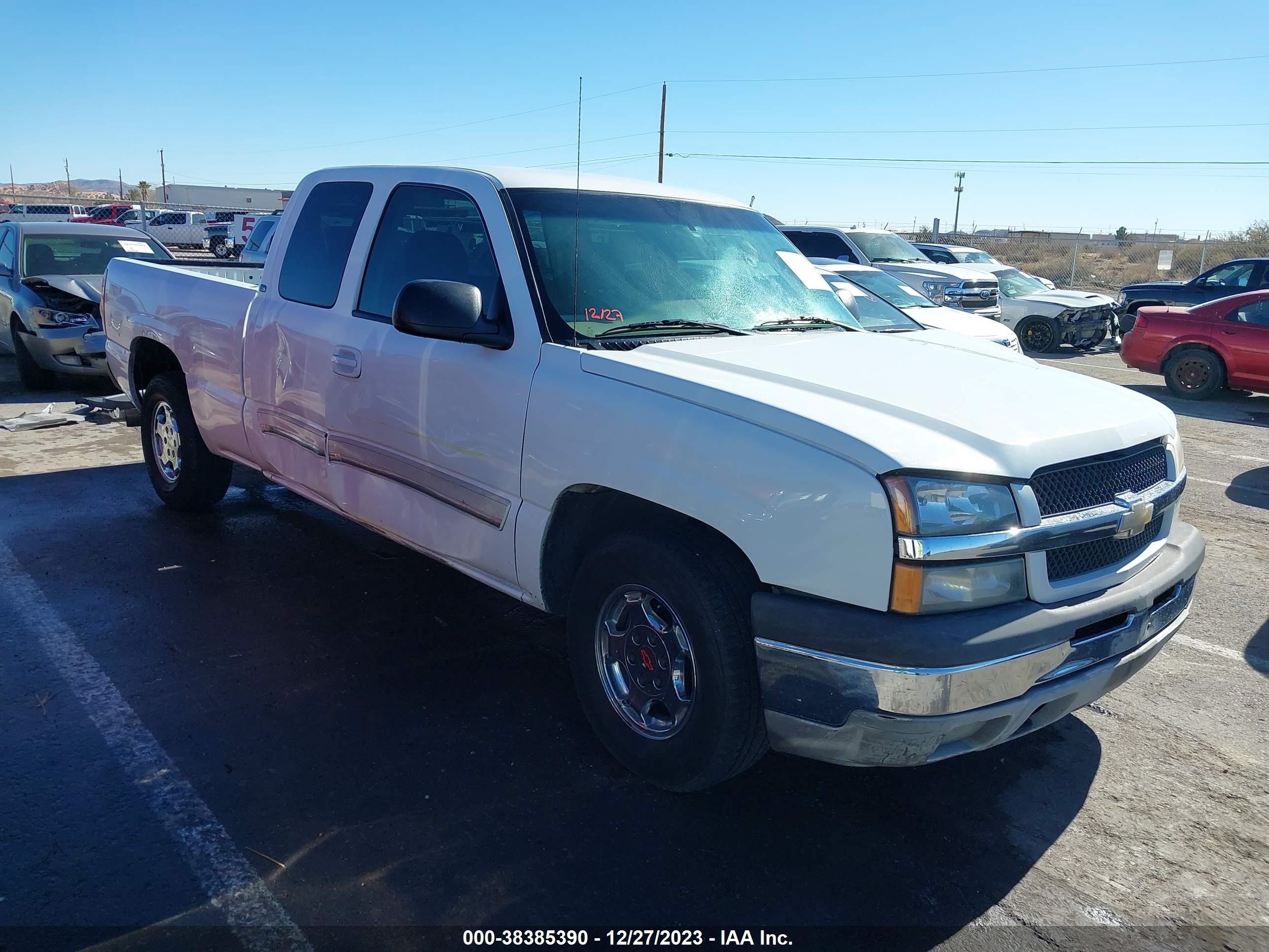 CHEVROLET SILVERADO 2004 2gcec19v841221048