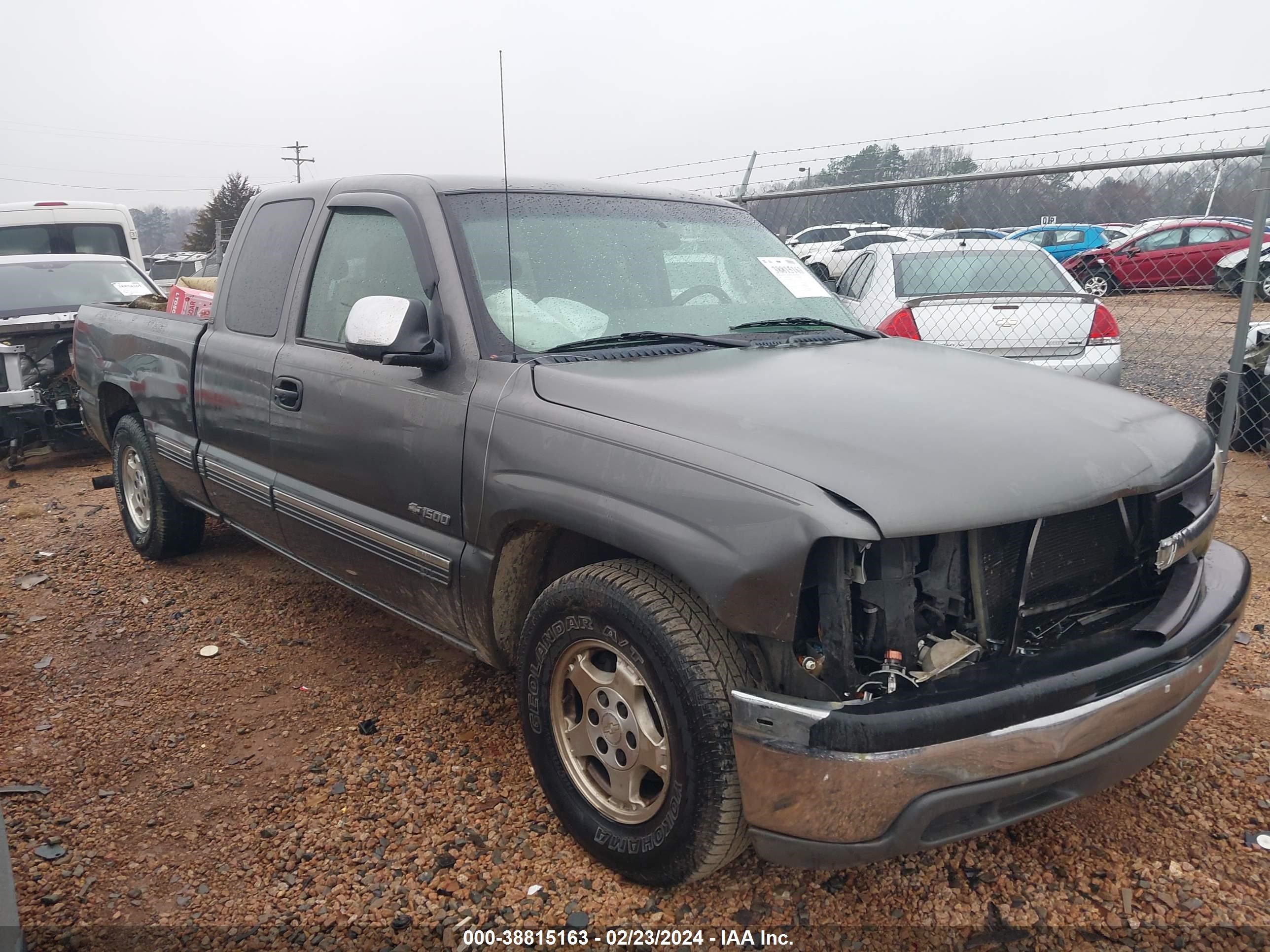 CHEVROLET SILVERADO 2000 2gcec19v8y1289369