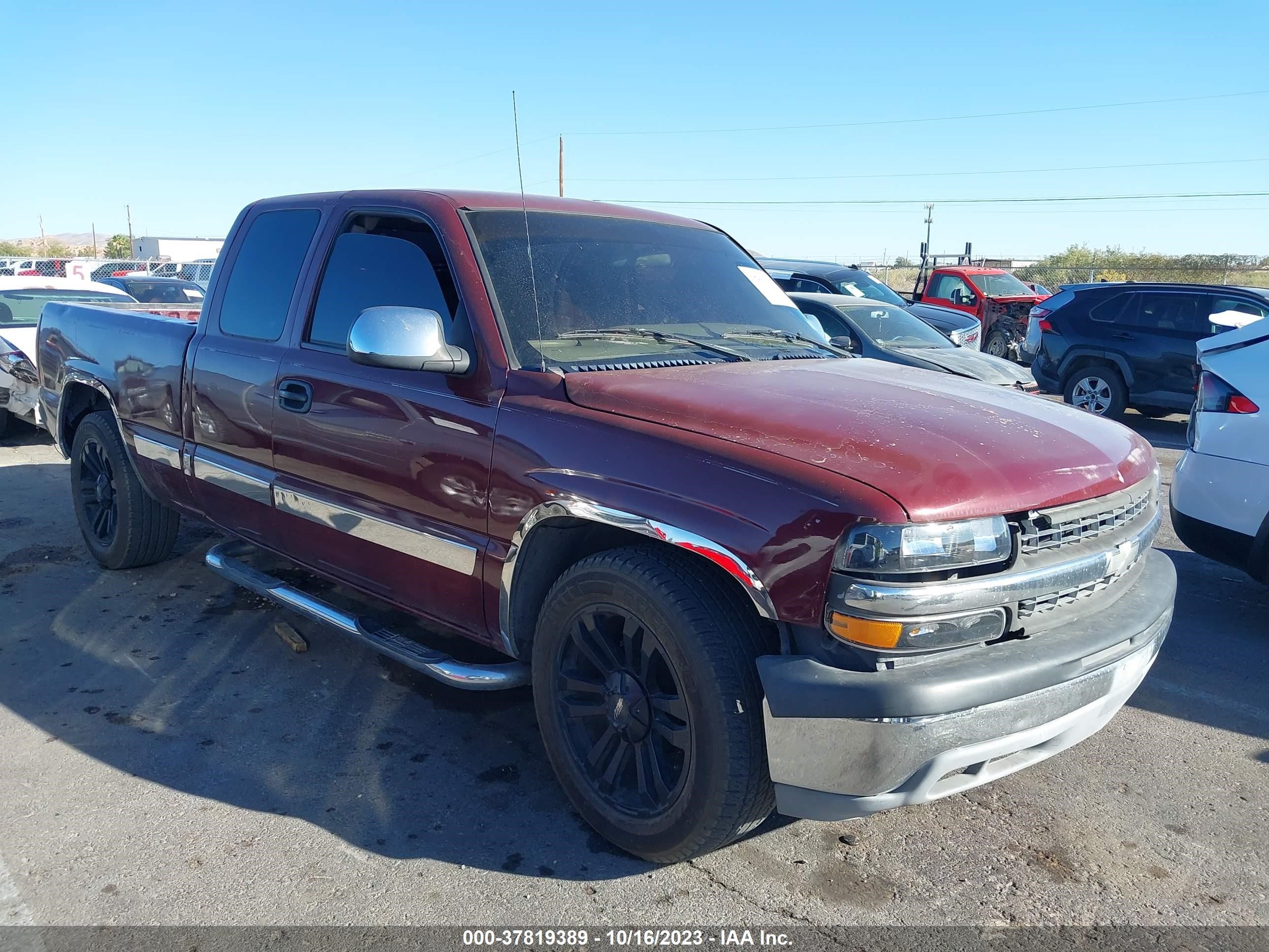 CHEVROLET SILVERADO 2001 2gcec19v911355336