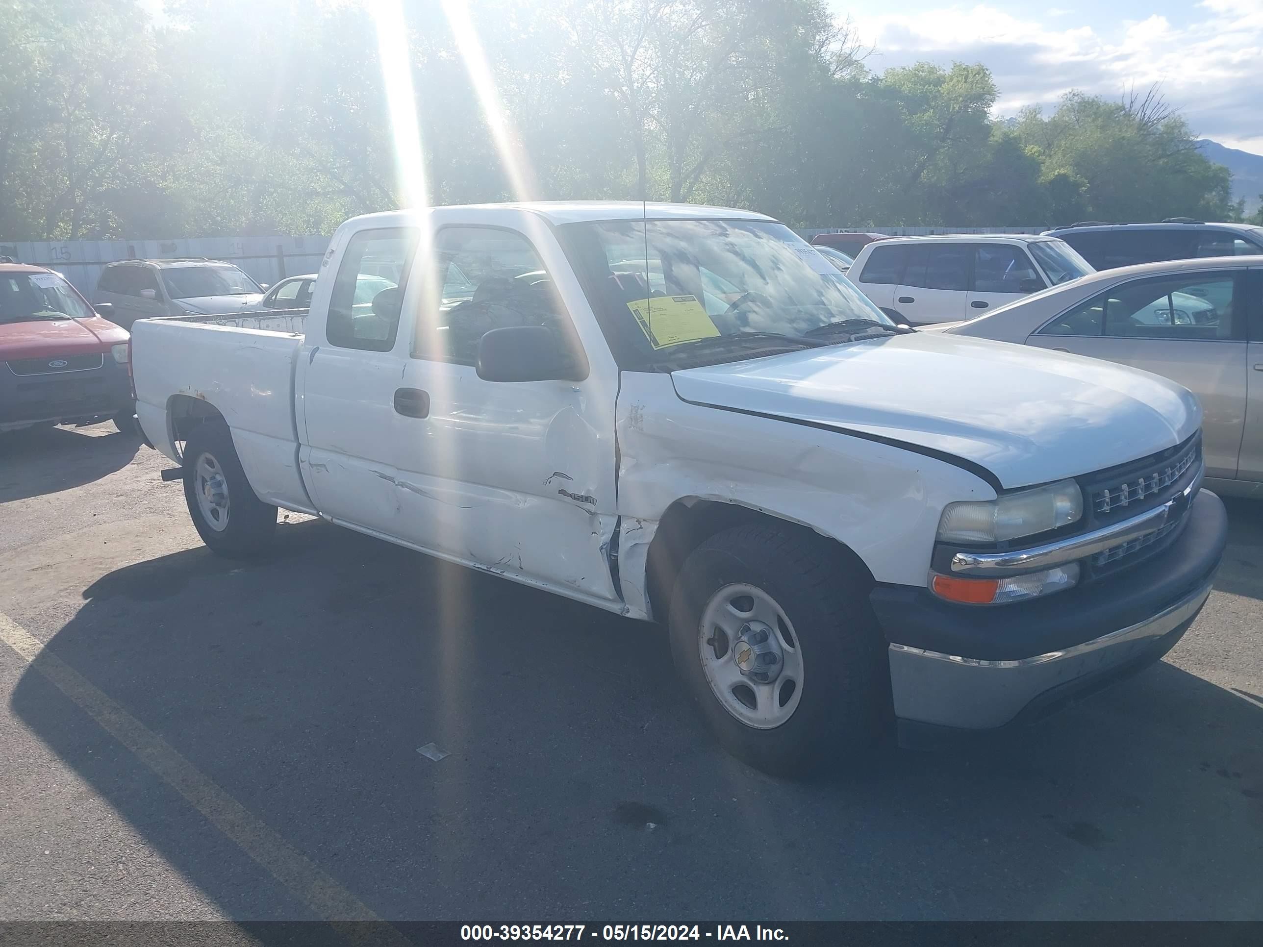 CHEVROLET SILVERADO 2001 2gcec19v911405278