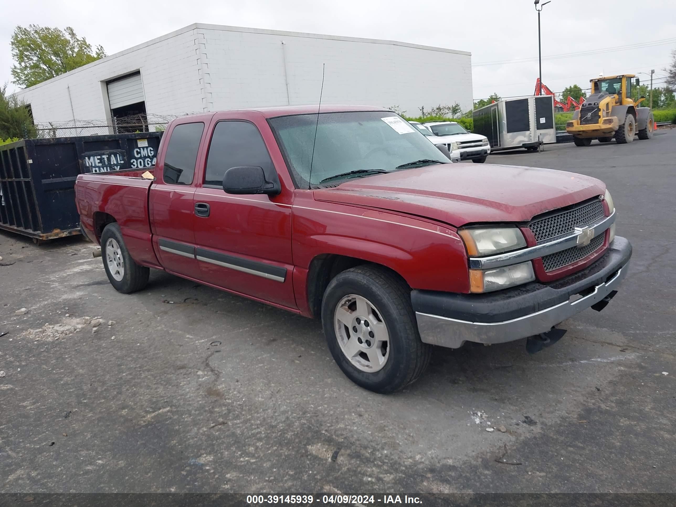 CHEVROLET SILVERADO 2005 2gcec19v951236045