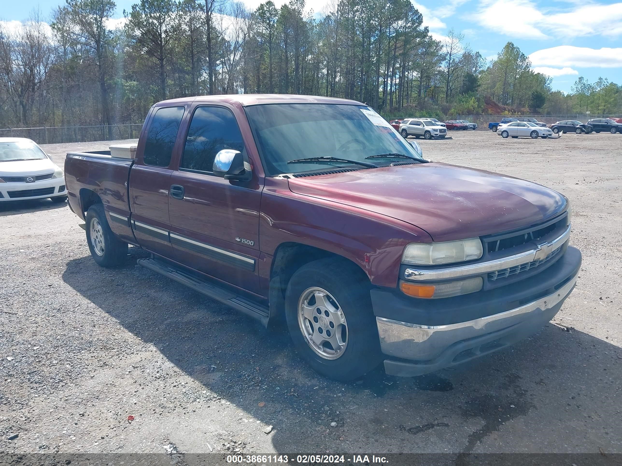 CHEVROLET SILVERADO 2000 2gcec19v9y1195839