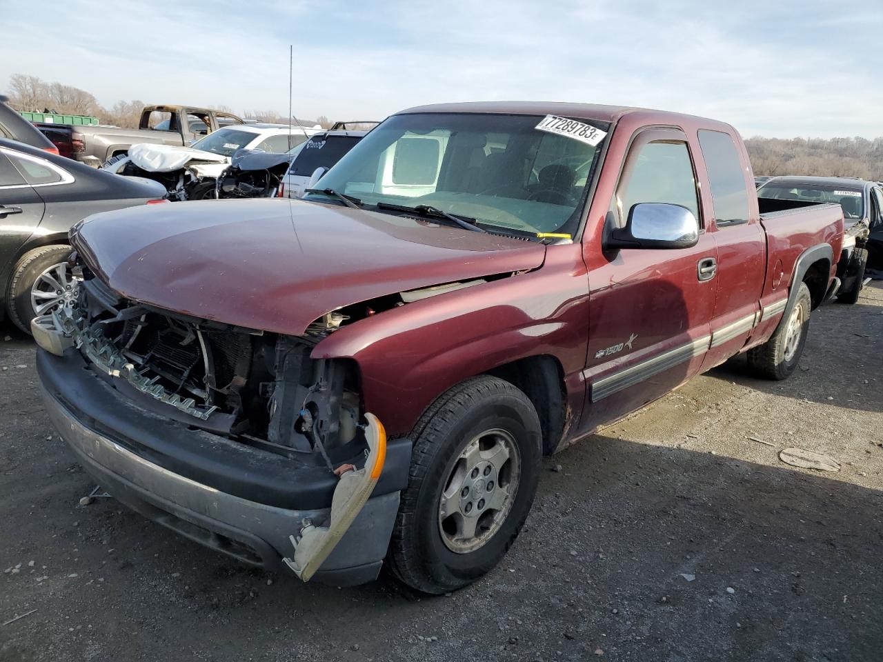 CHEVROLET SILVERADO 2000 2gcec19v9y1348851