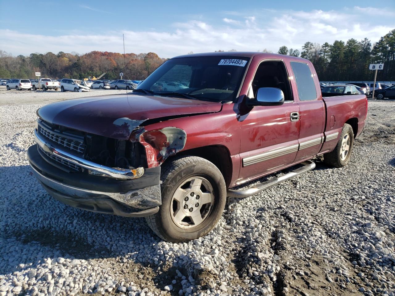 CHEVROLET SILVERADO 2001 2gcec19vx11136255