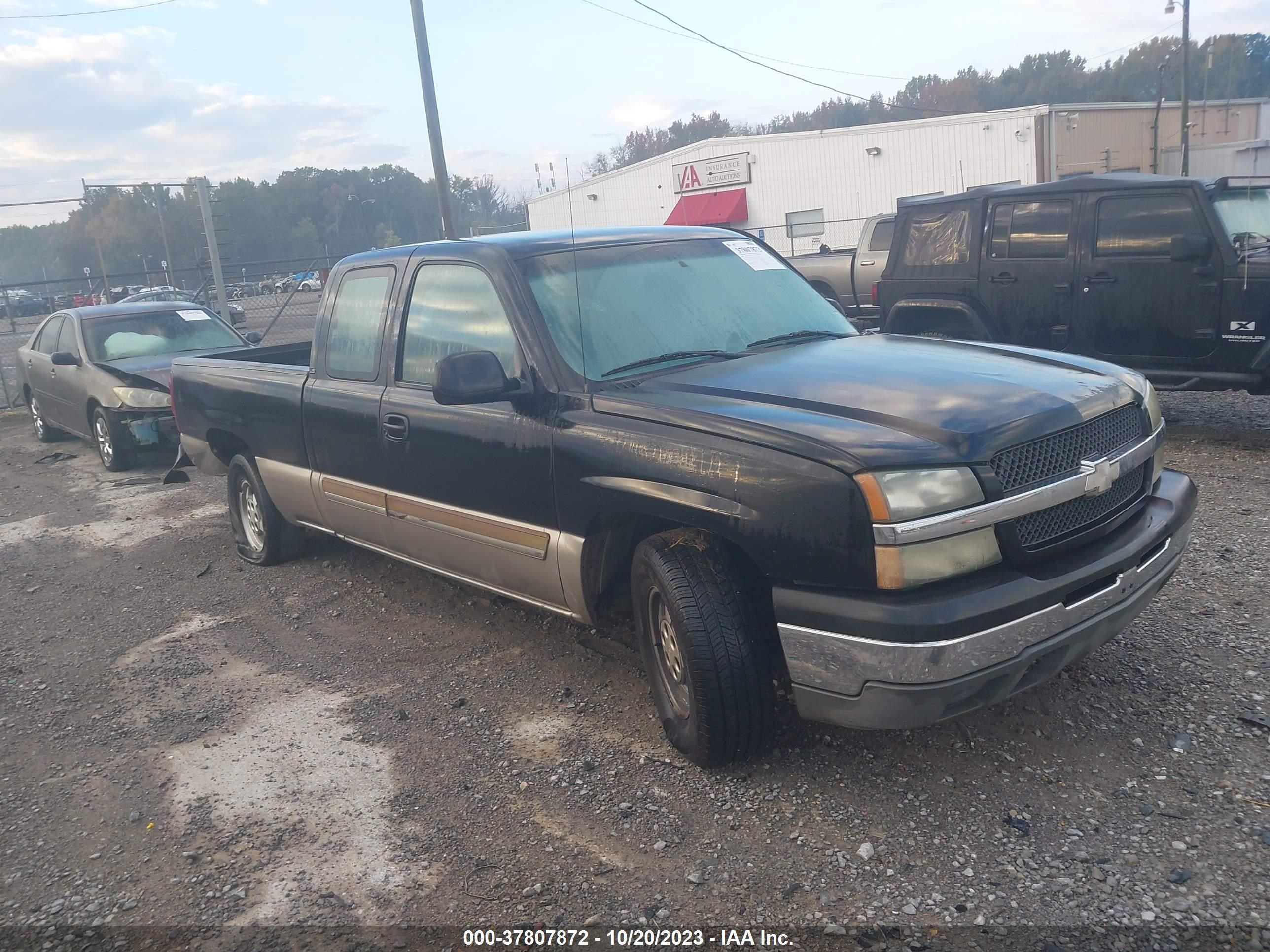 CHEVROLET SILVERADO 2003 2gcec19vx31112783