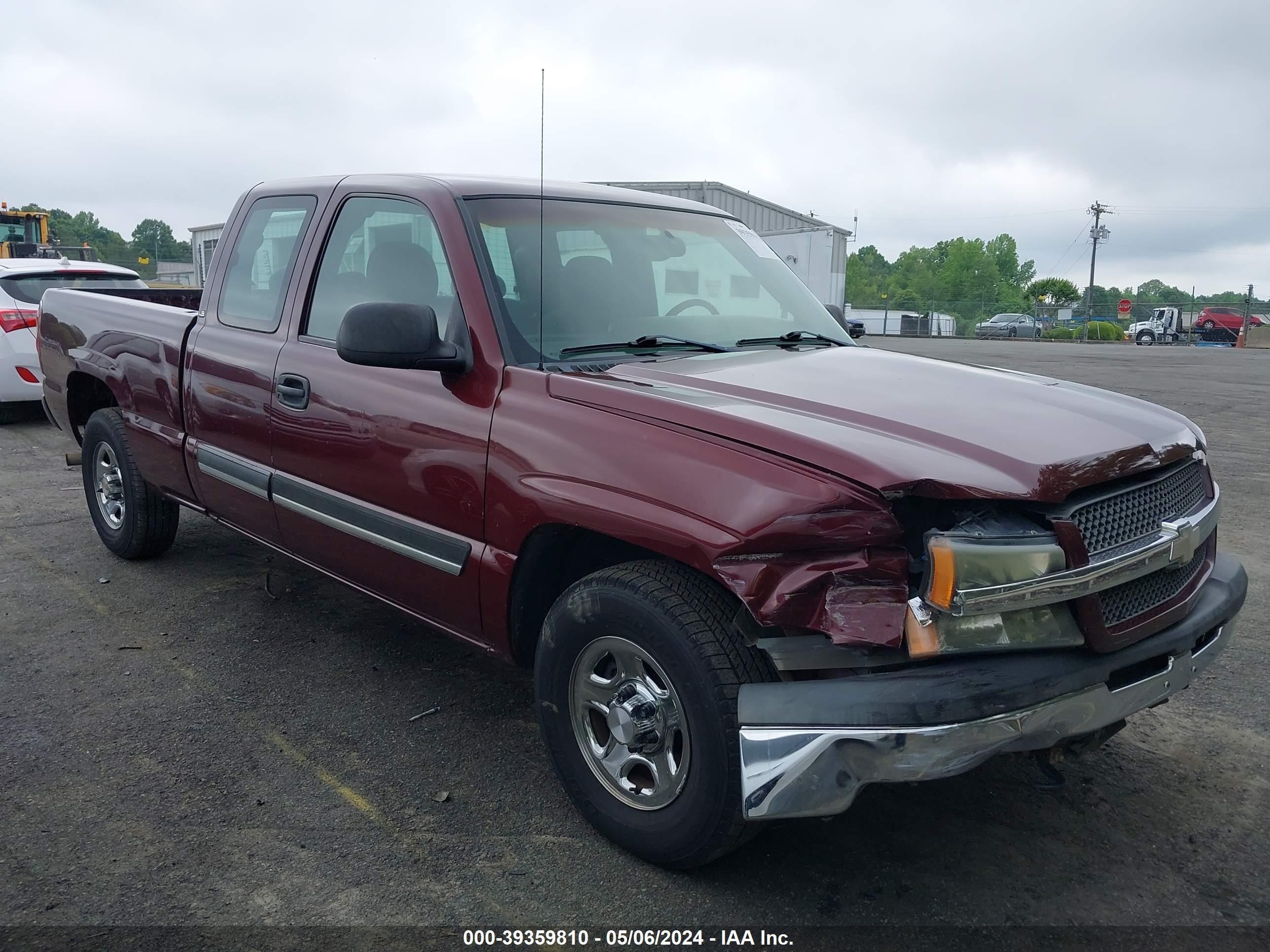 CHEVROLET SILVERADO 2003 2gcec19vx31256818