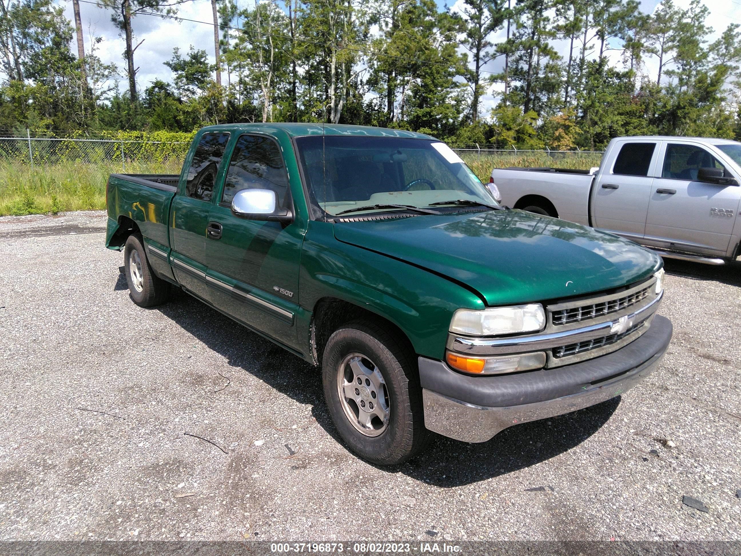 CHEVROLET SILVERADO 2000 2gcec19vxy1322680