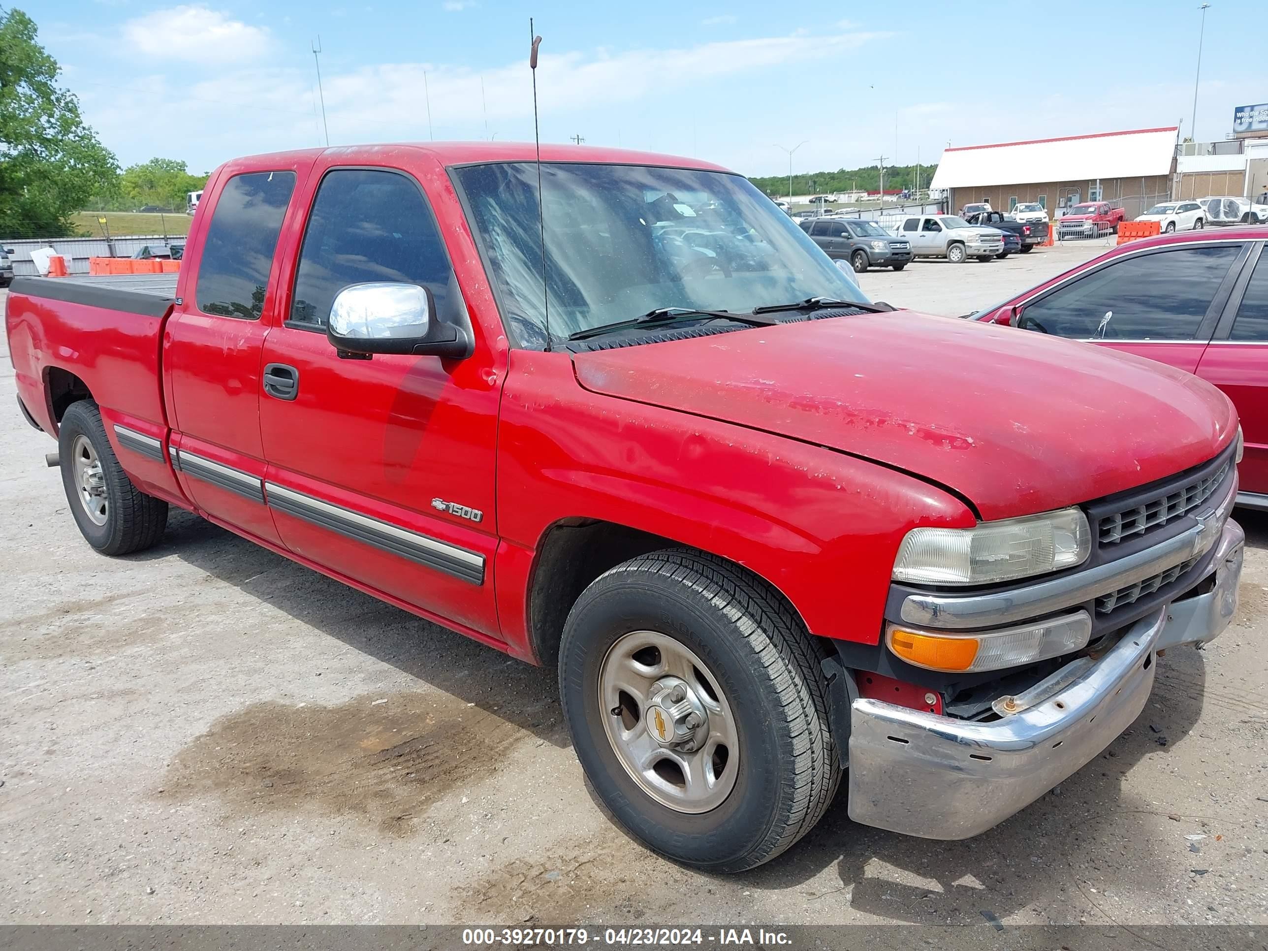 CHEVROLET SILVERADO 2000 2gcec19vxy1358868