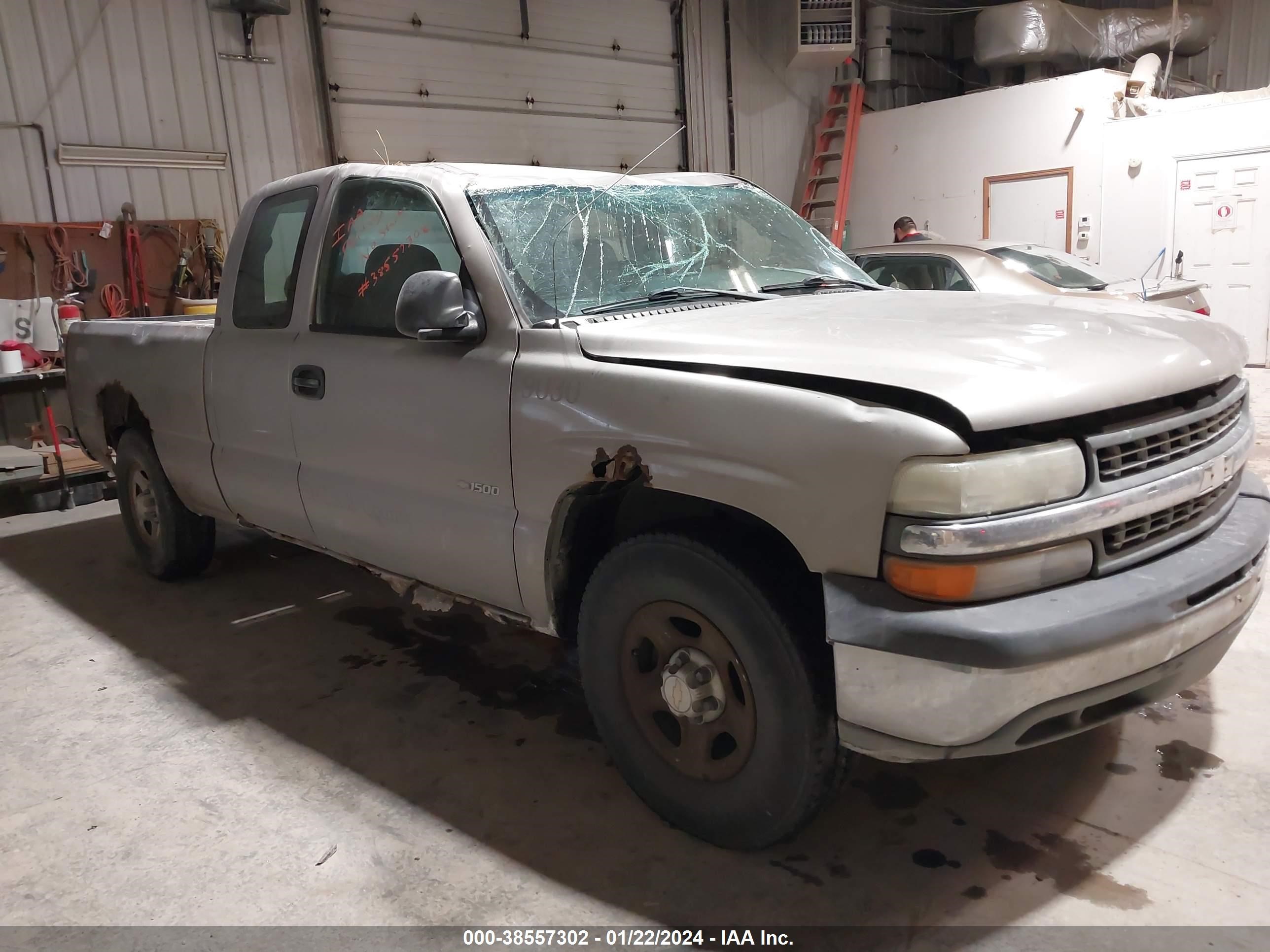 CHEVROLET SILVERADO 2002 2gcec19w121359570