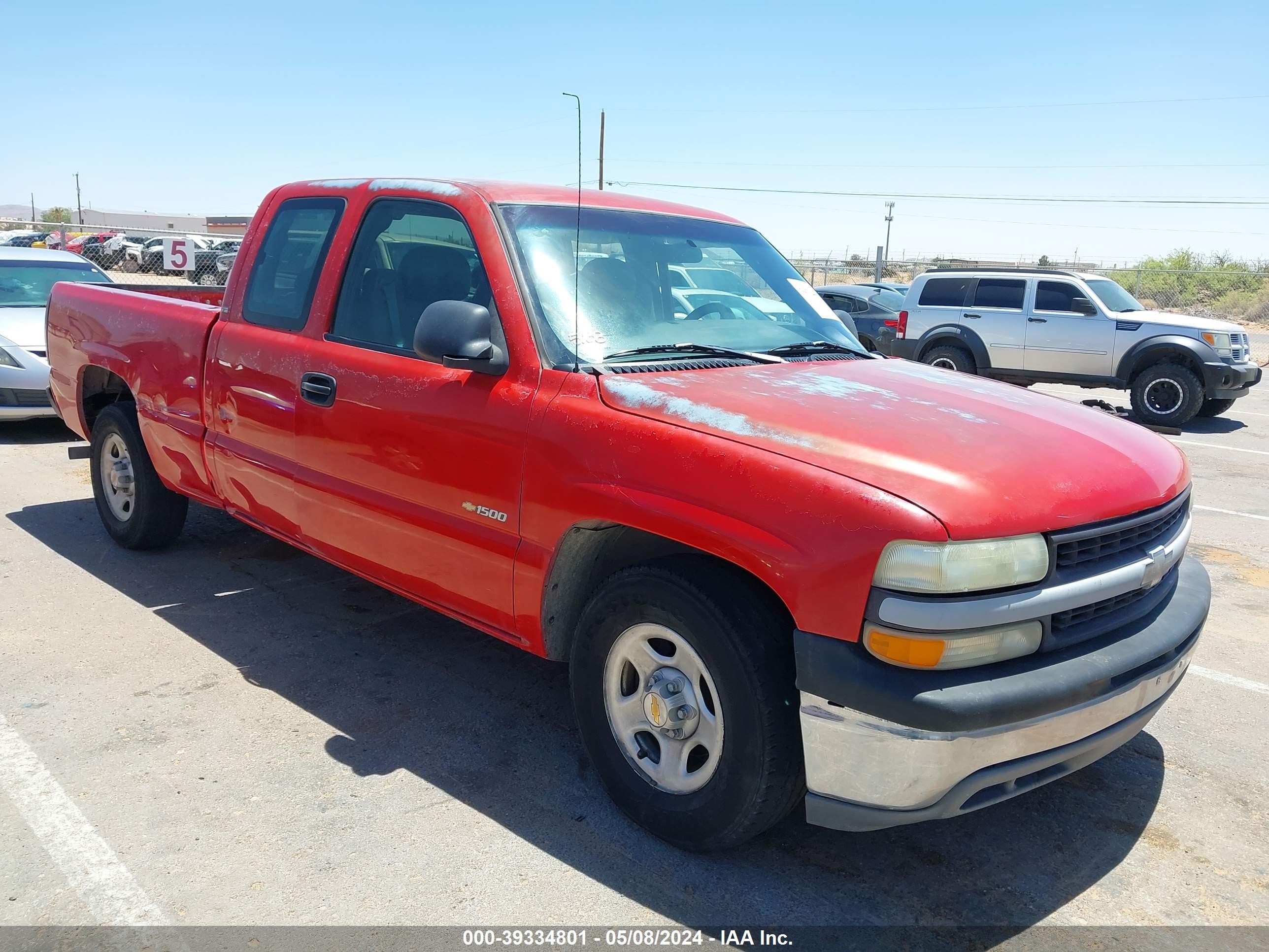 CHEVROLET SILVERADO 2000 2gcec19w2y1156082