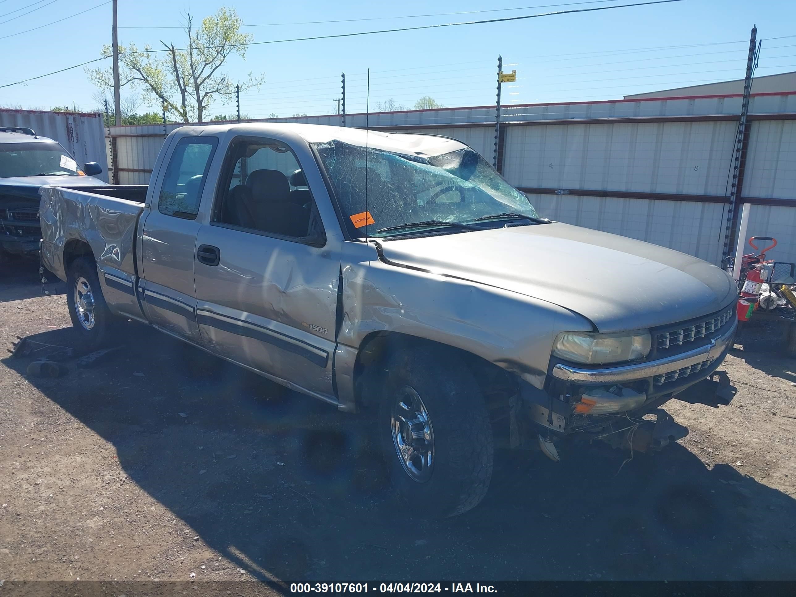 CHEVROLET SILVERADO 2001 2gcec19w511219357