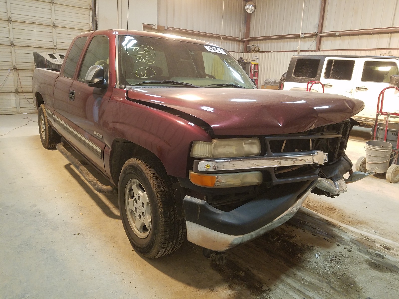 CHEVROLET SILVERADO 2002 2gcec19w821215241