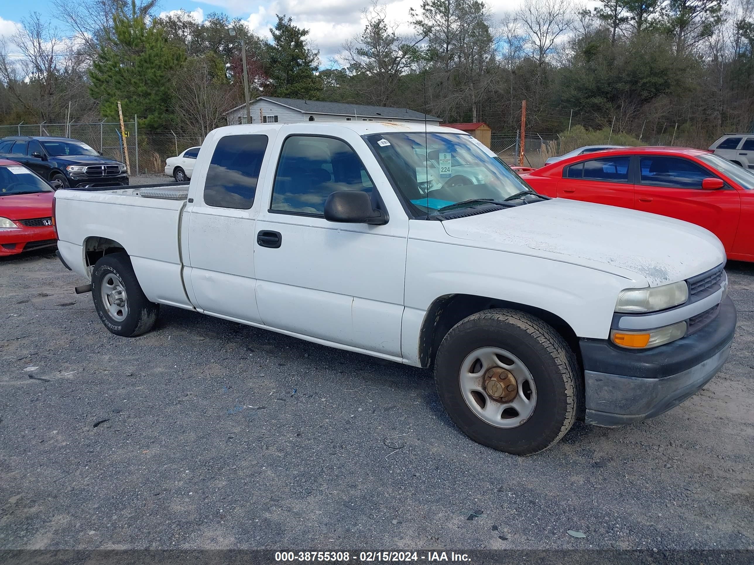 CHEVROLET SILVERADO 2002 2gcec19w921204605