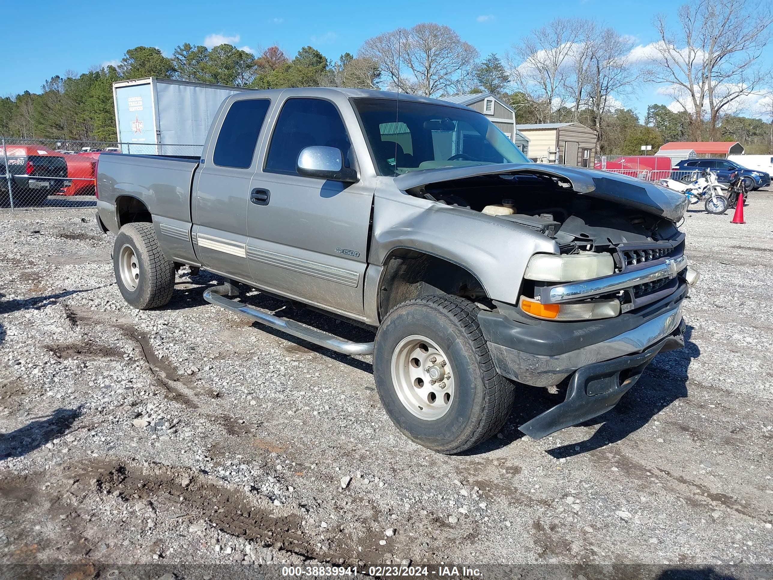 CHEVROLET SILVERADO 2000 2gcec19w9y1348793