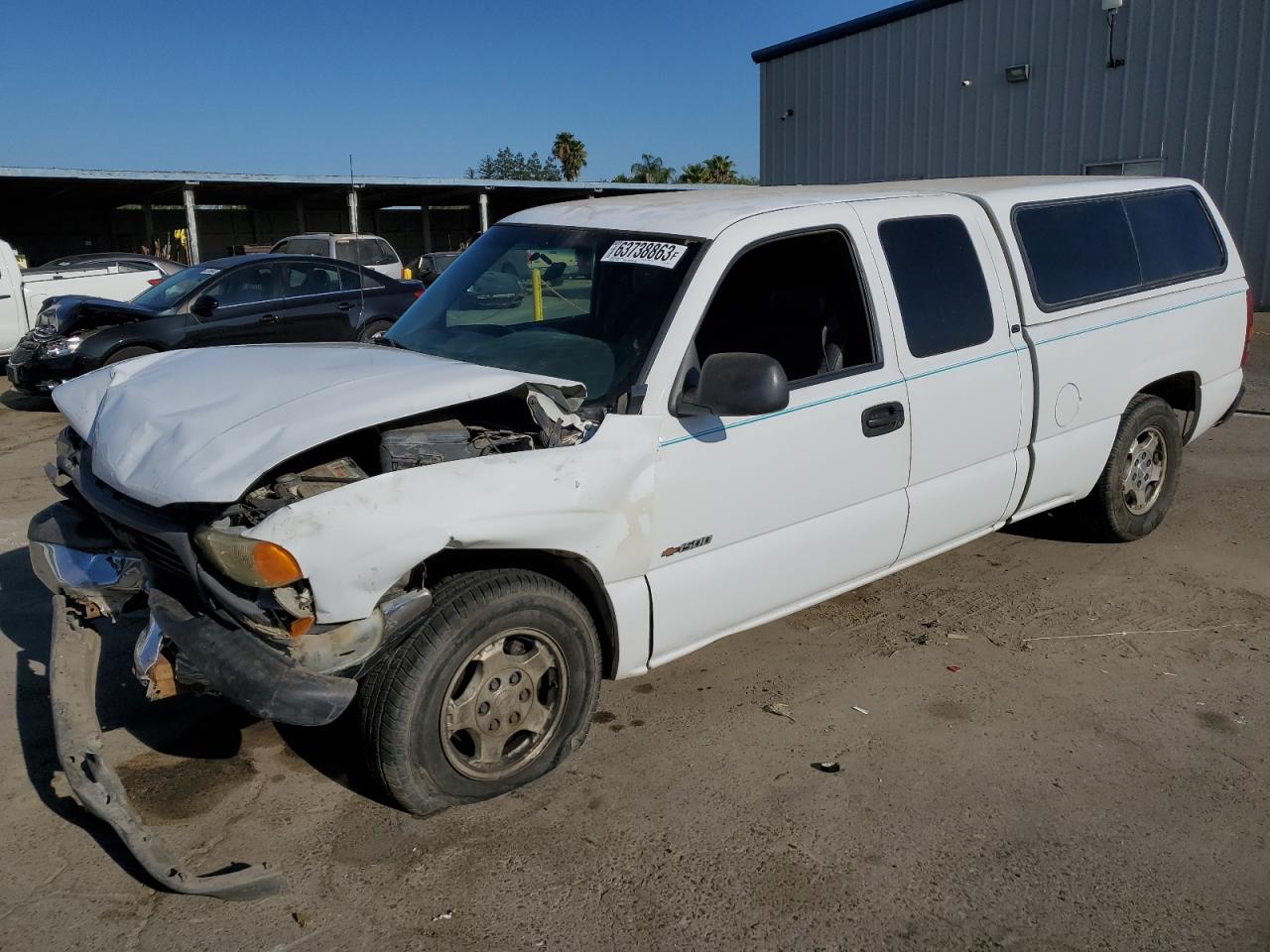 CHEVROLET SILVERADO 2002 2gcec19x121252348