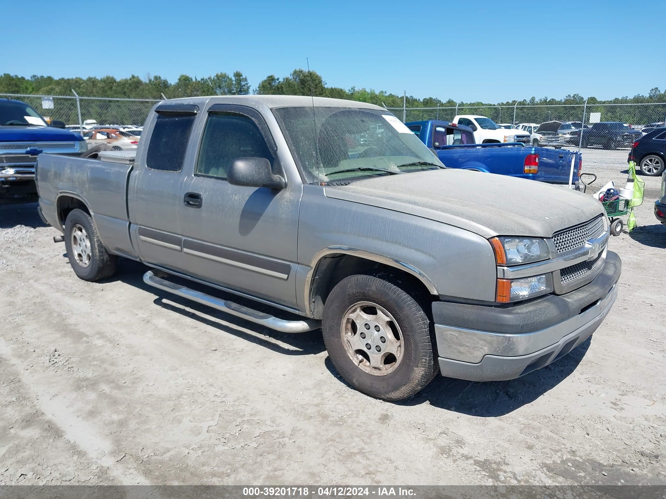 CHEVROLET SILVERADO 2003 2gcec19x331222205