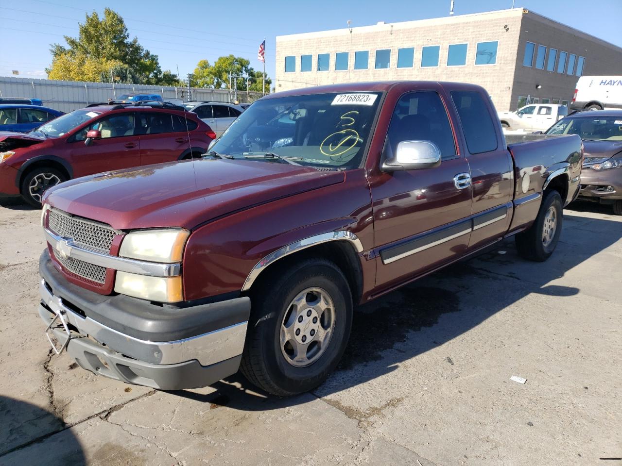 CHEVROLET SILVERADO 2003 2gcec19x331287166