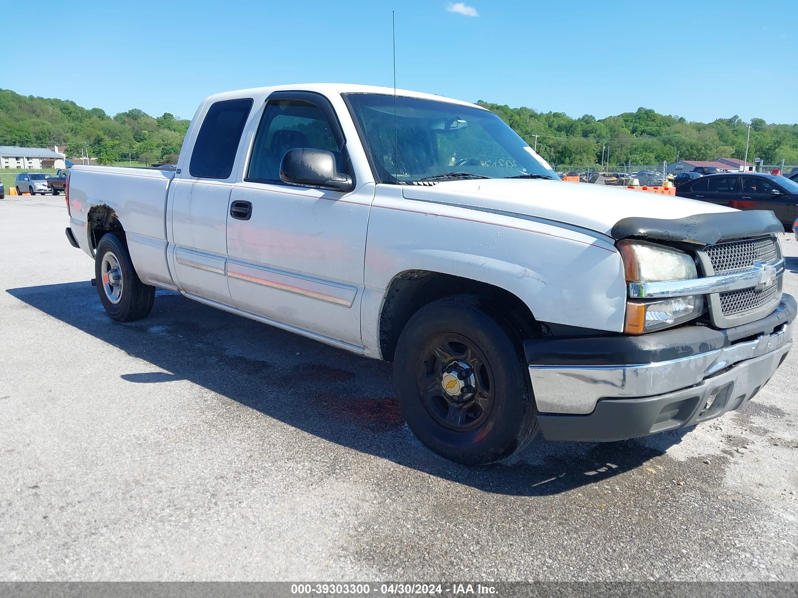 CHEVROLET SILVERADO 2003 2gcec19x431283109