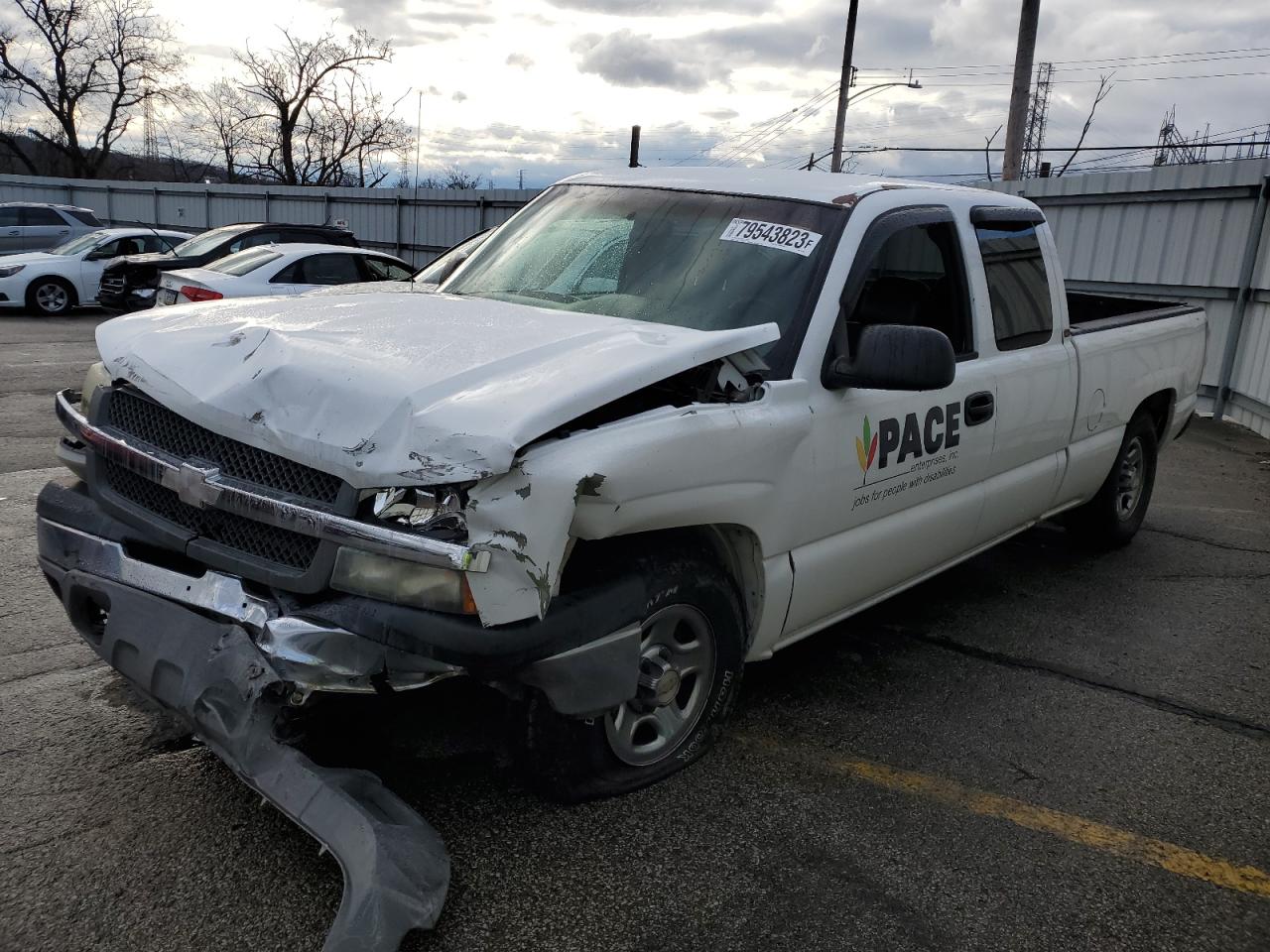 CHEVROLET SILVERADO 2003 2gcec19x431367544