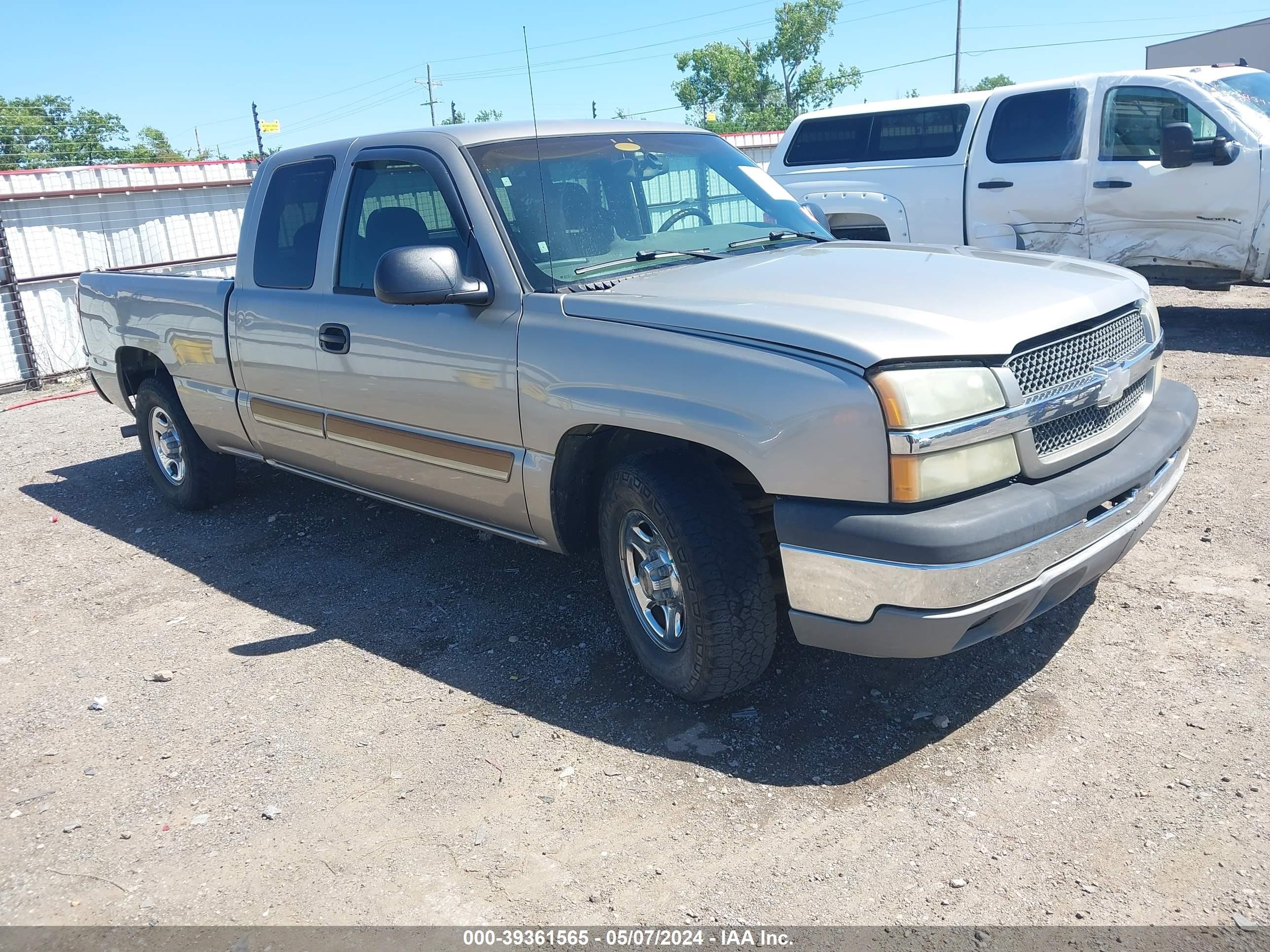 CHEVROLET SILVERADO 2003 2gcec19x531393666