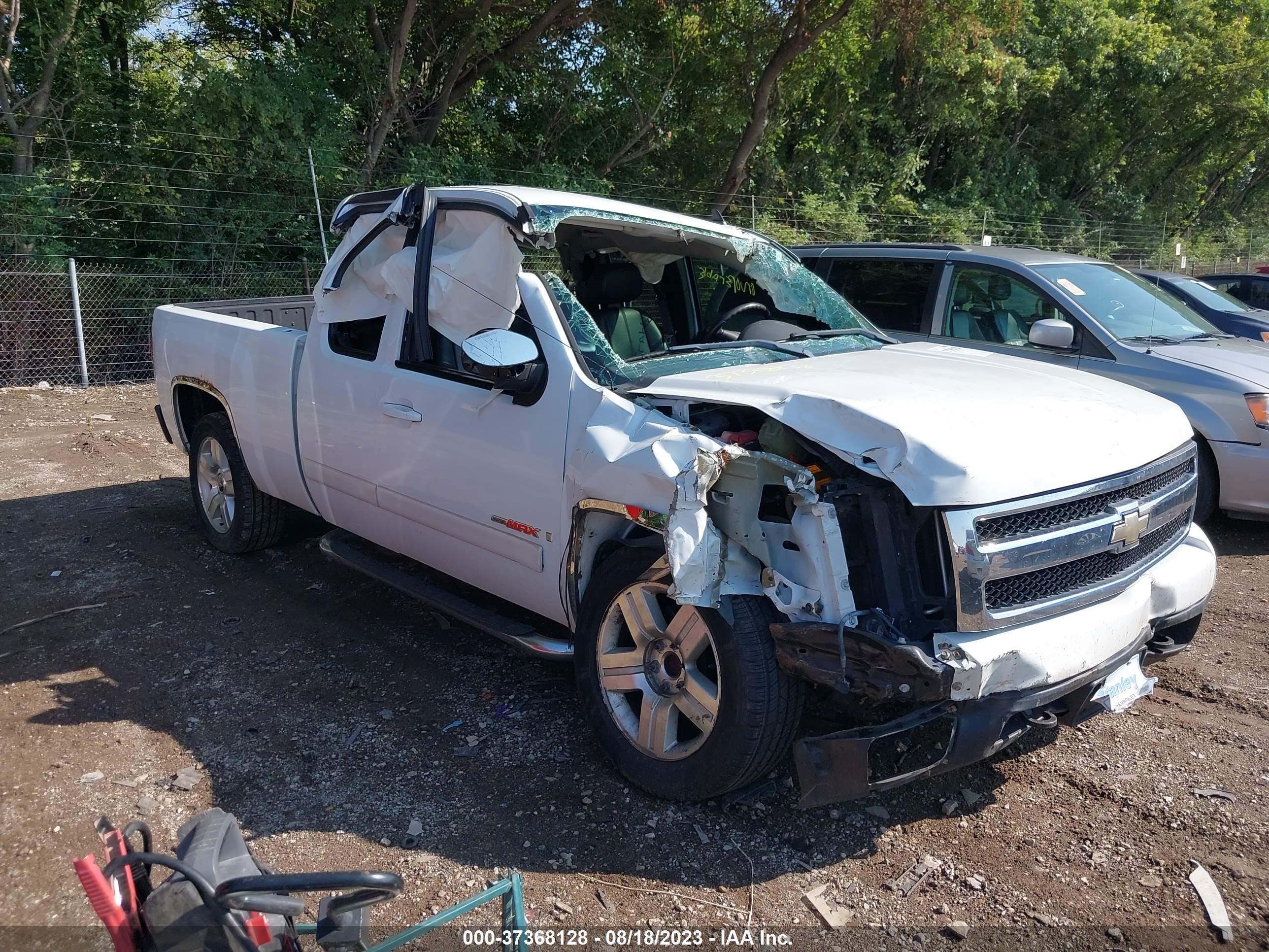 CHEVROLET SILVERADO 2008 2gcec19y481228109