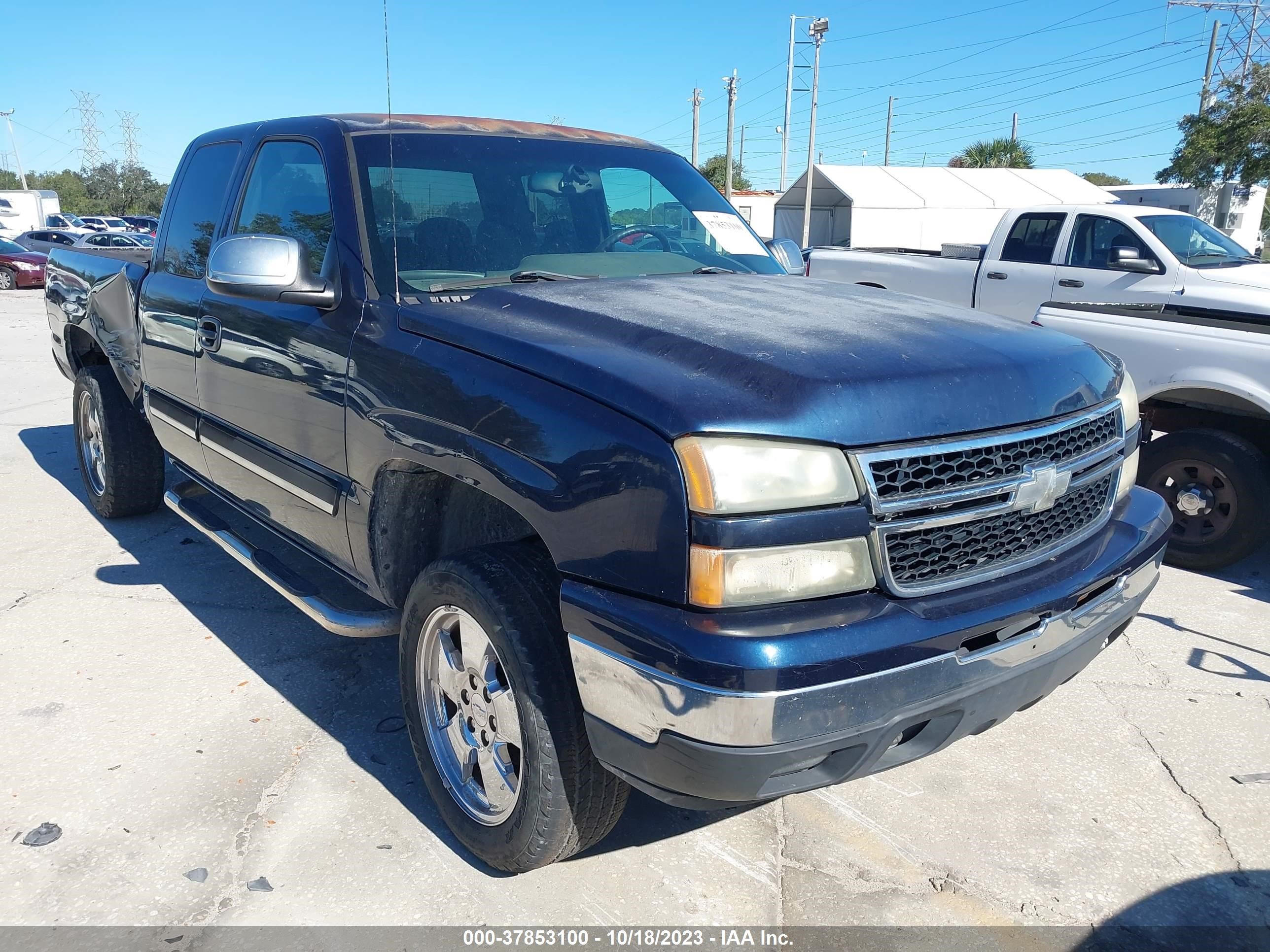 CHEVROLET SILVERADO 2006 2gcec19z861256856