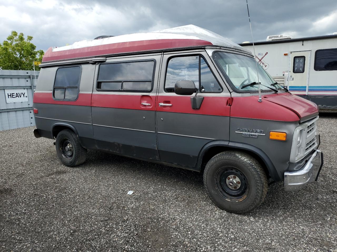 CHEVROLET VAN 1987 2gceg25hxh4146058