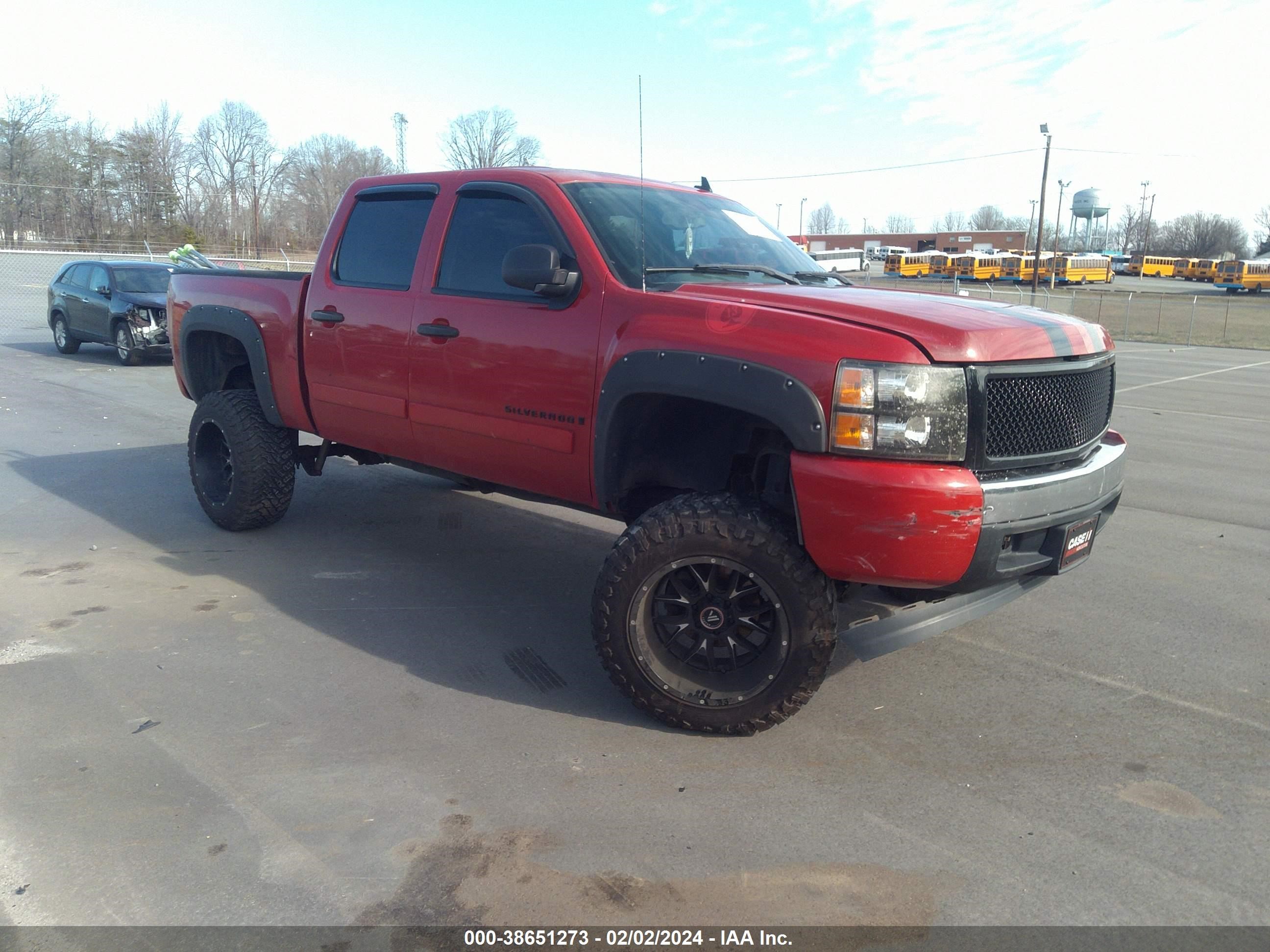 CHEVROLET SILVERADO 2008 2gcek13c281104758