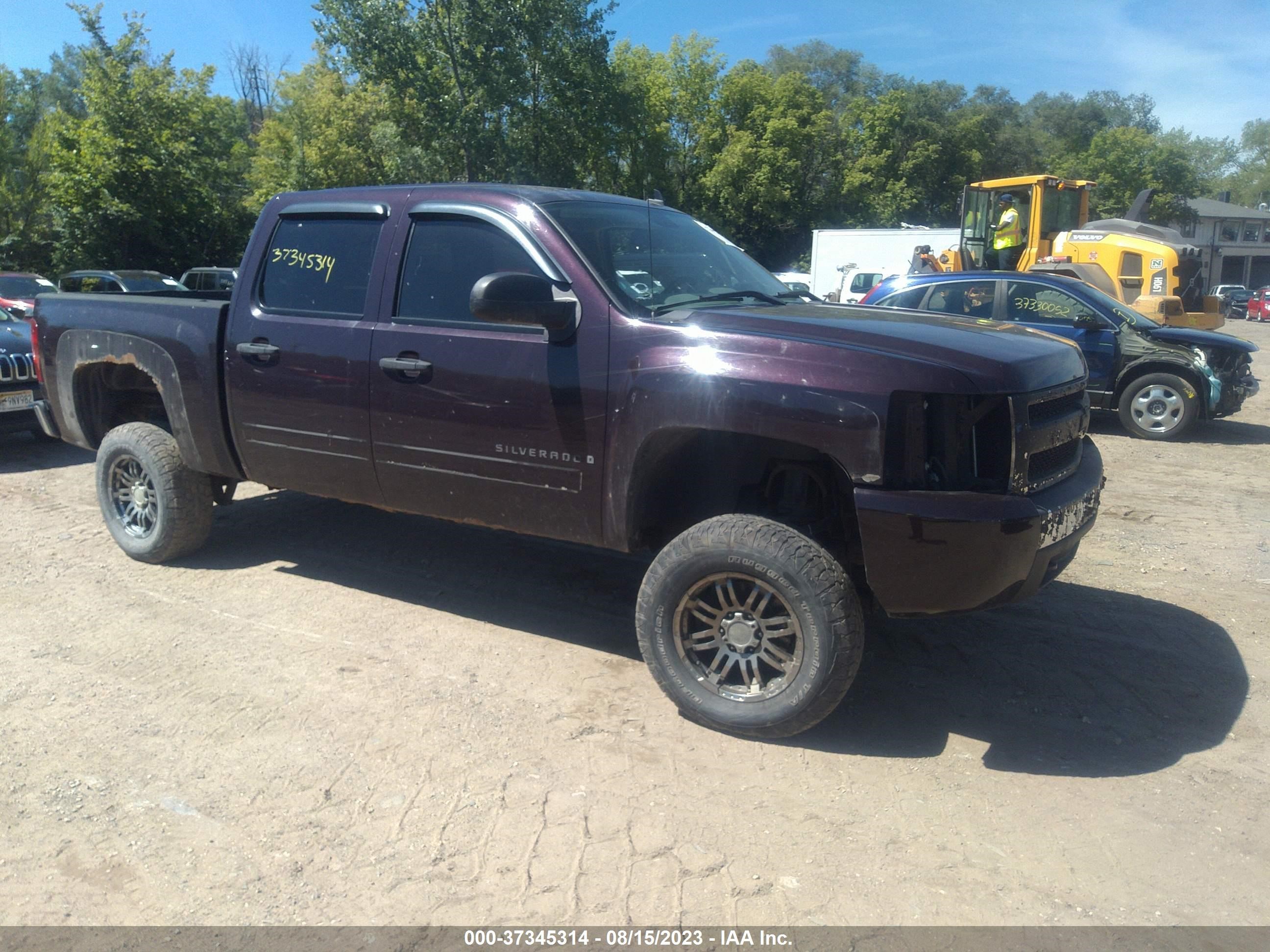 CHEVROLET SILVERADO 2008 2gcek13c281324210