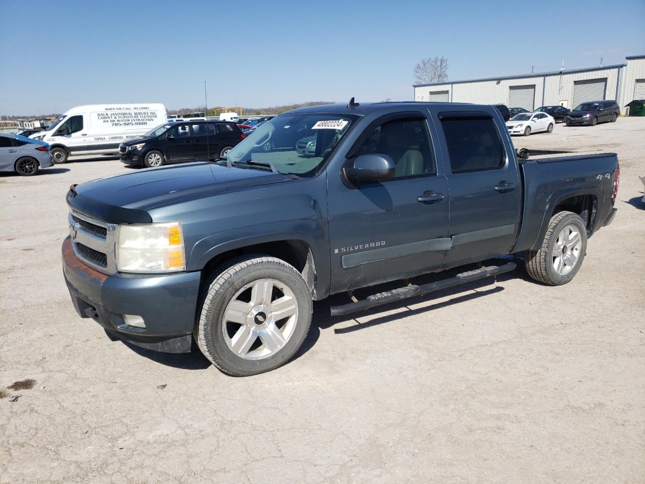 CHEVROLET SILVERADO 2007 2gcek13m171666058