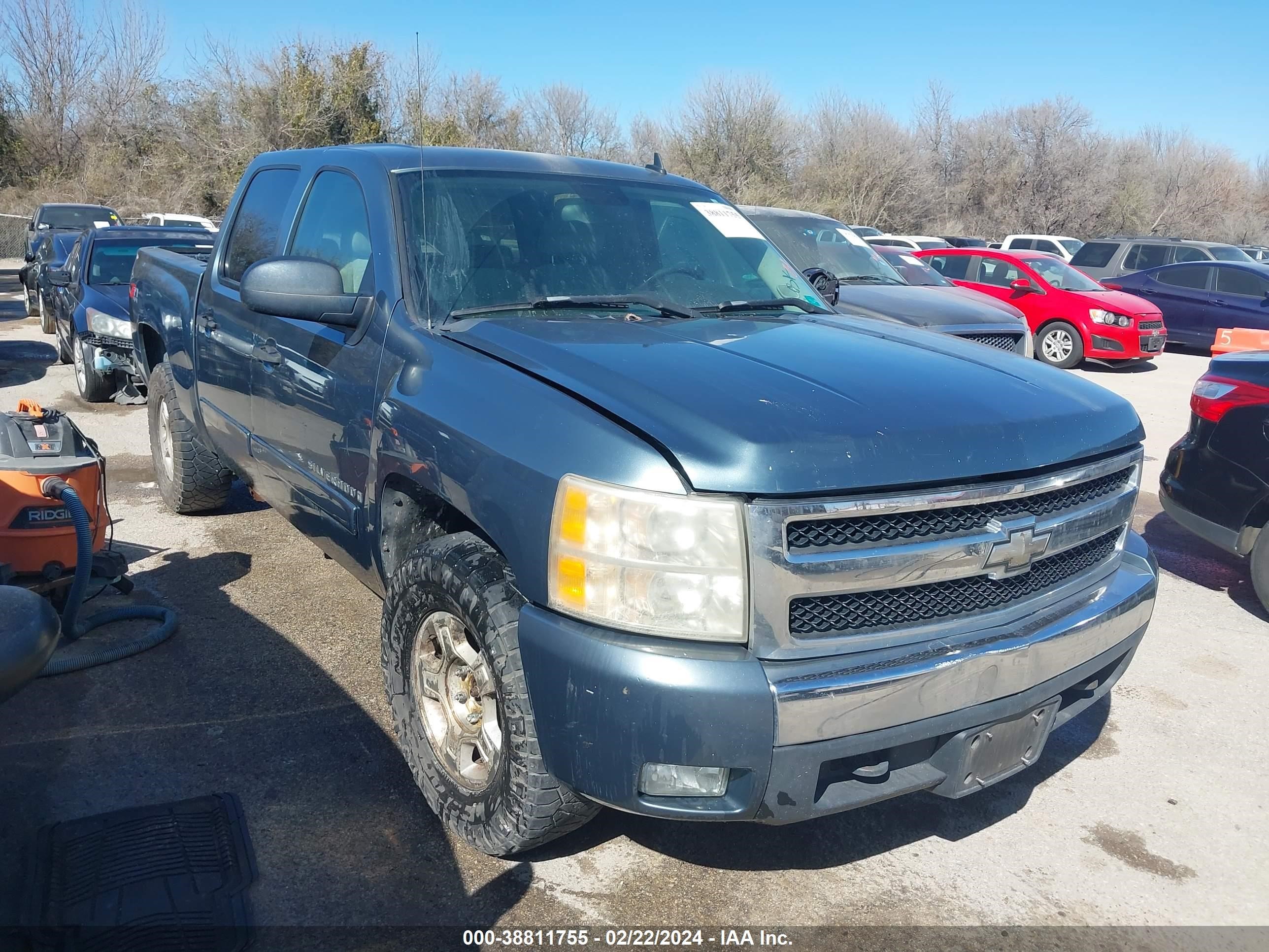 CHEVROLET SILVERADO 2007 2gcek13m471607277