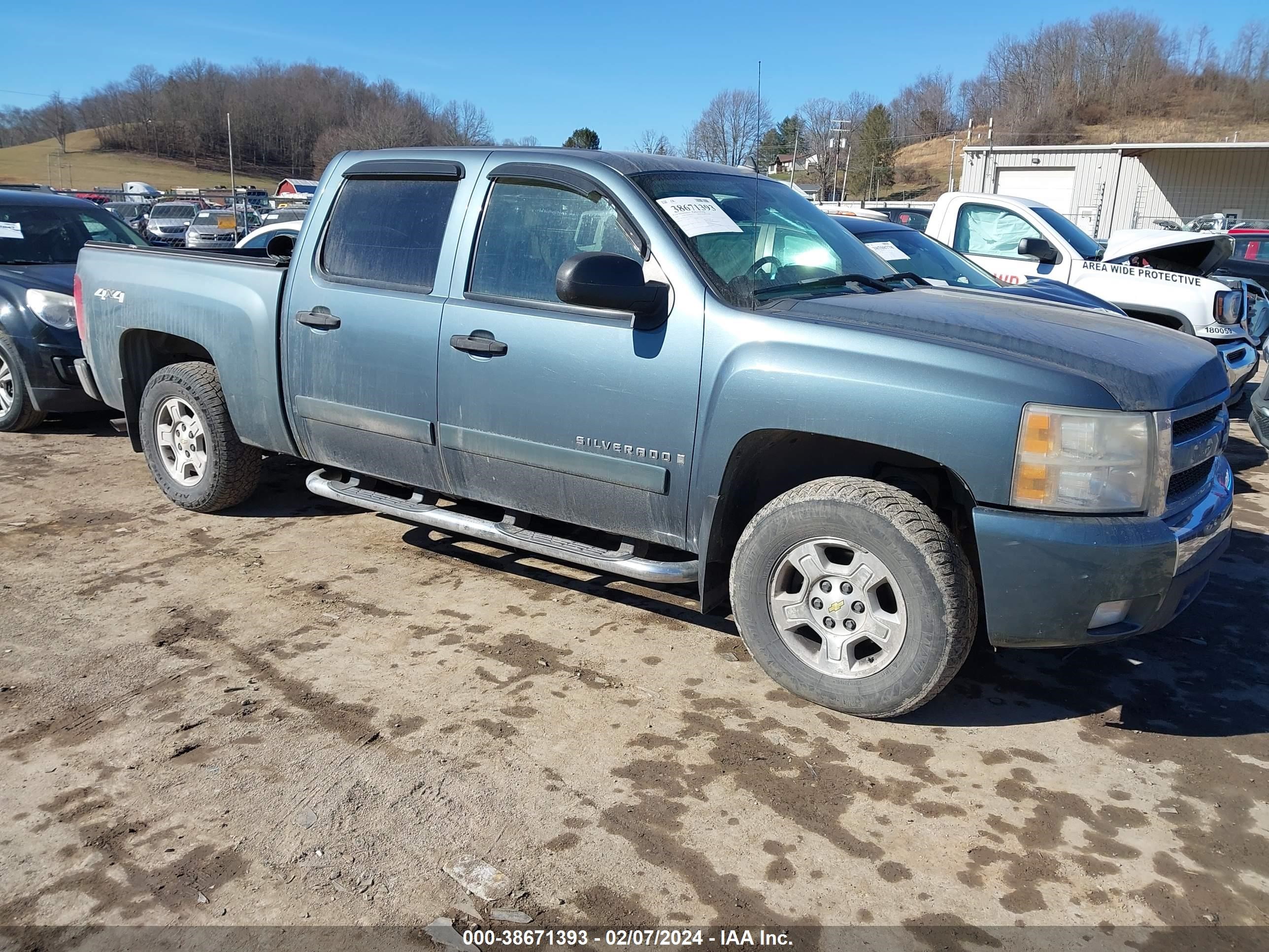 CHEVROLET SILVERADO 2007 2gcek13m771541226