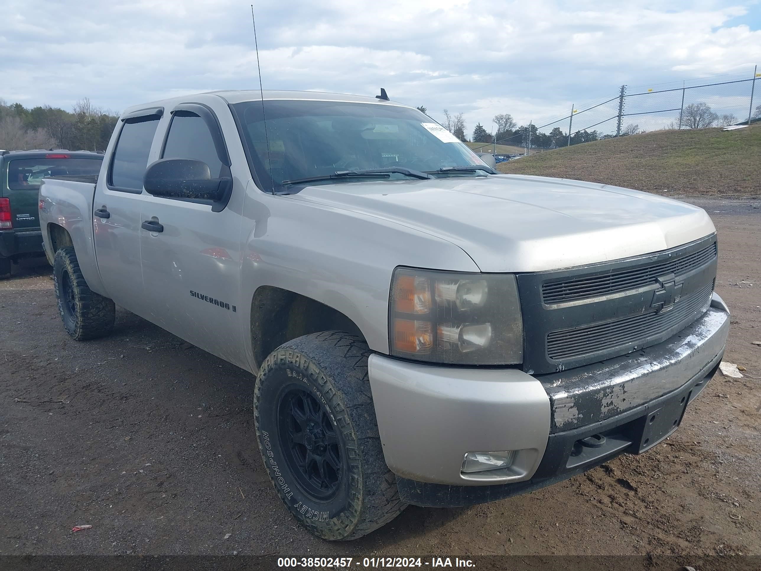 CHEVROLET SILVERADO 2007 2gcek13m771641505