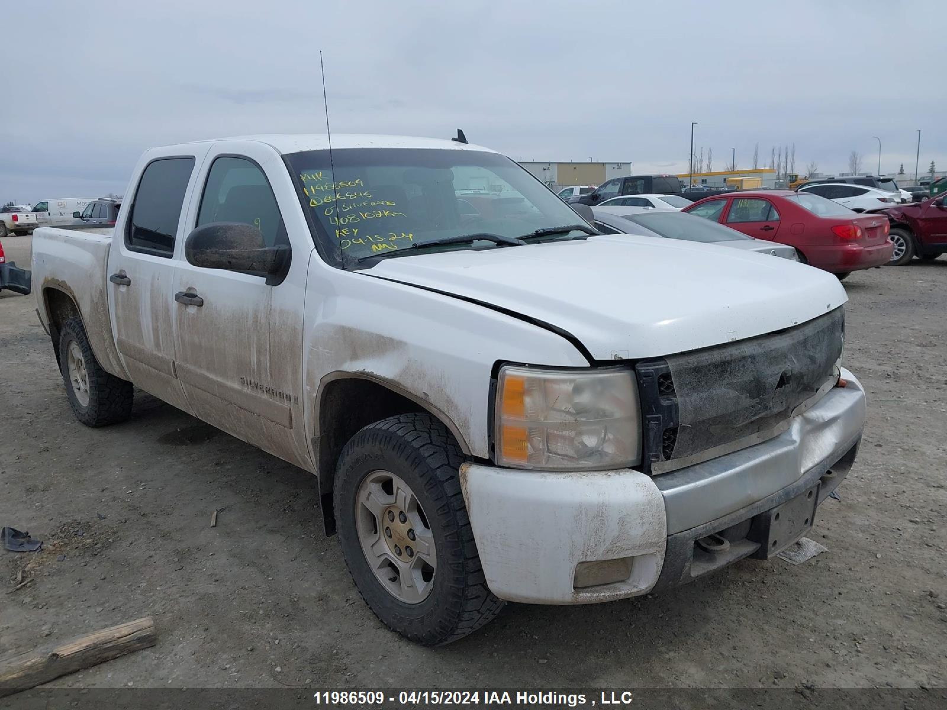 CHEVROLET SILVERADO 2007 2gcek13m771656845