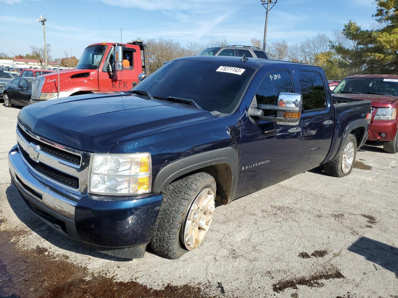 CHEVROLET SILVERADO 2008 2gcek13m781222474