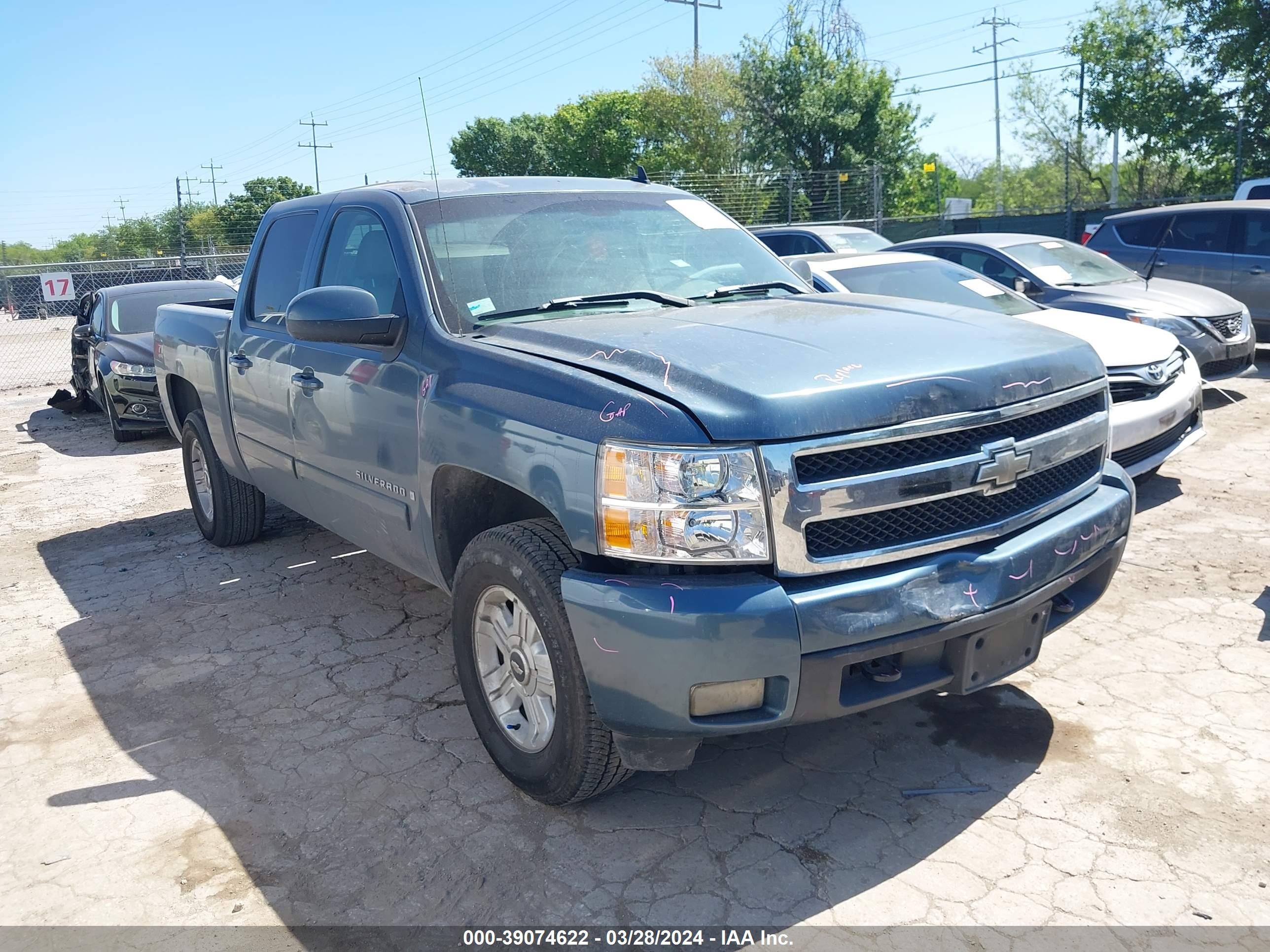 CHEVROLET SILVERADO 2007 2gcek13m971527165