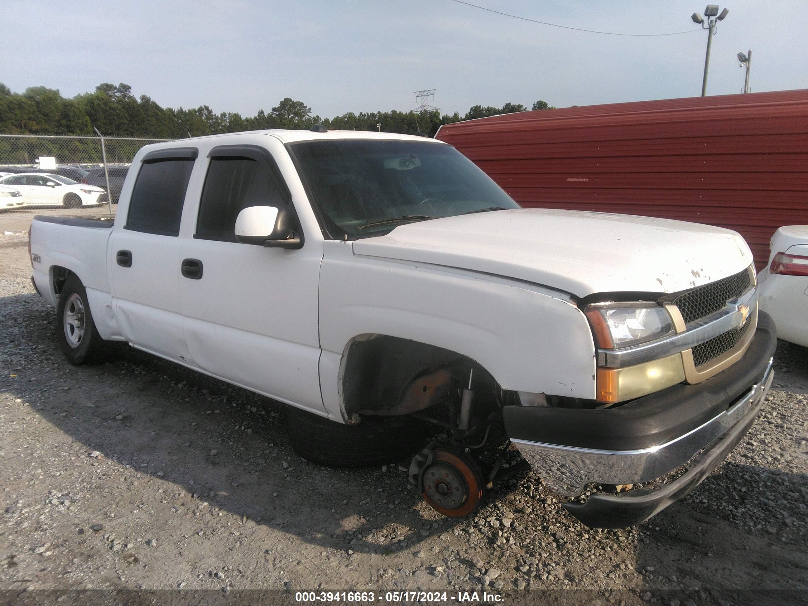 CHEVROLET SILVERADO 2005 2gcek13t151178524