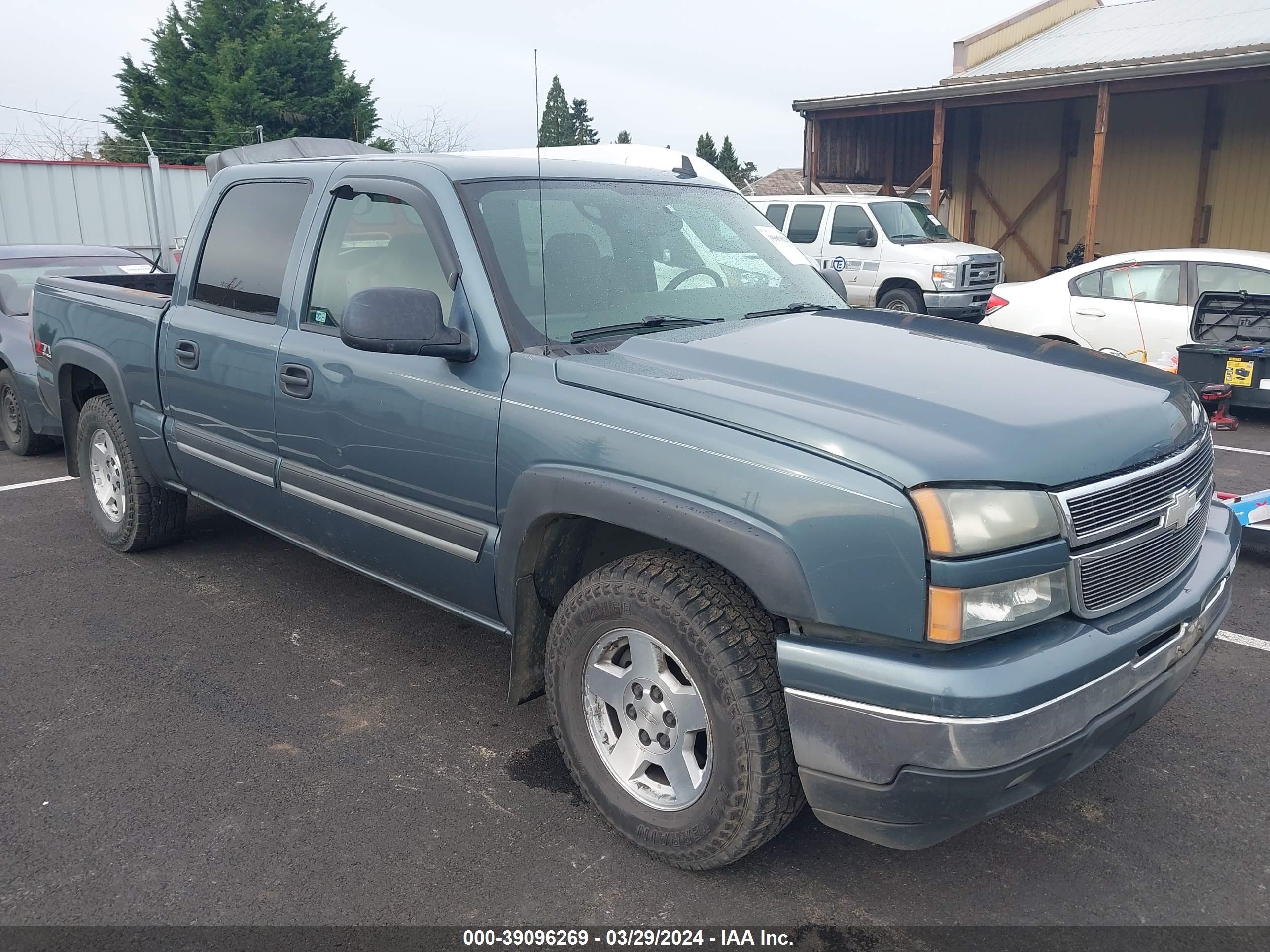 CHEVROLET SILVERADO 2006 2gcek13t261169672