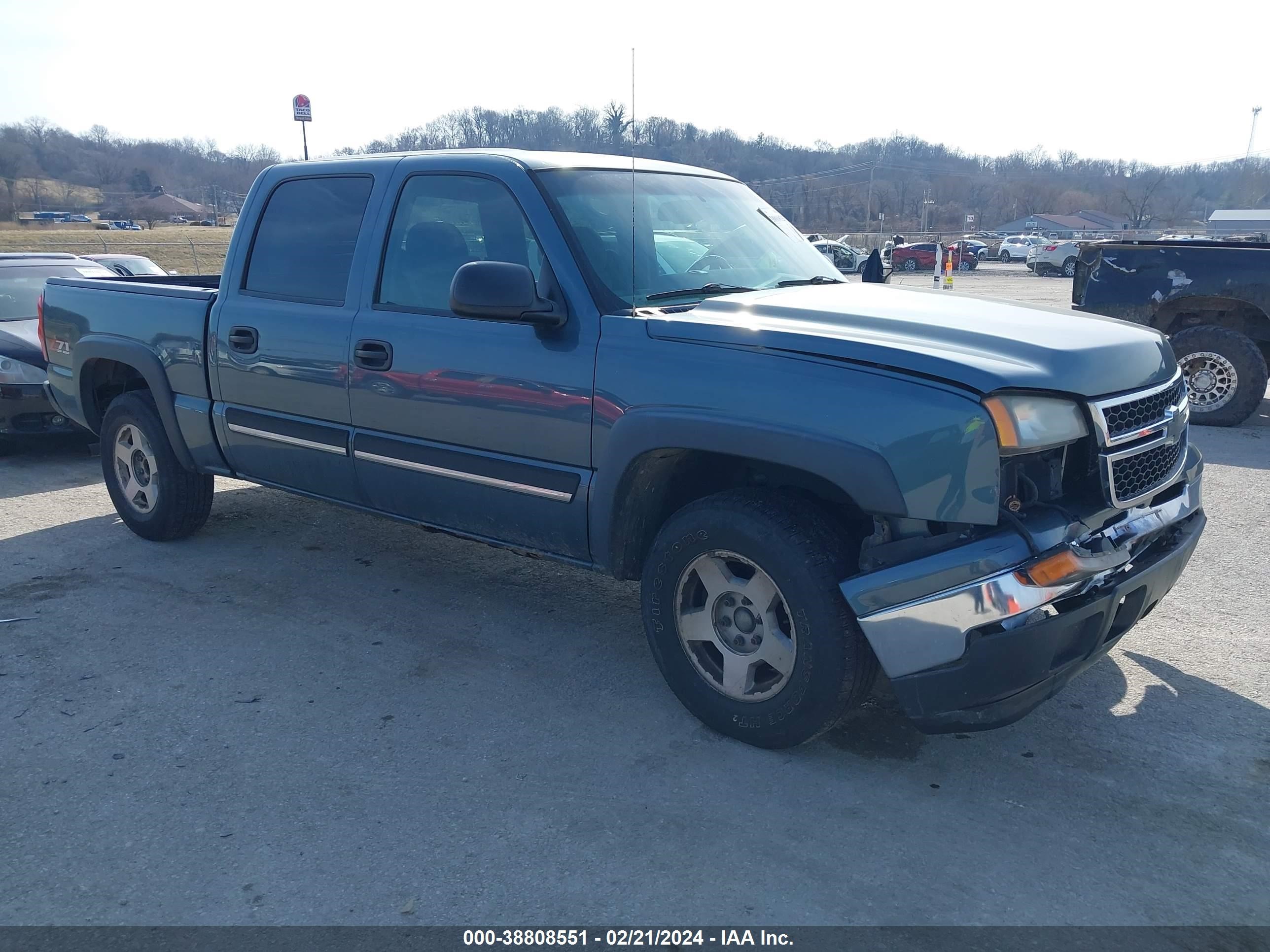 CHEVROLET SILVERADO 2006 2gcek13t261227585