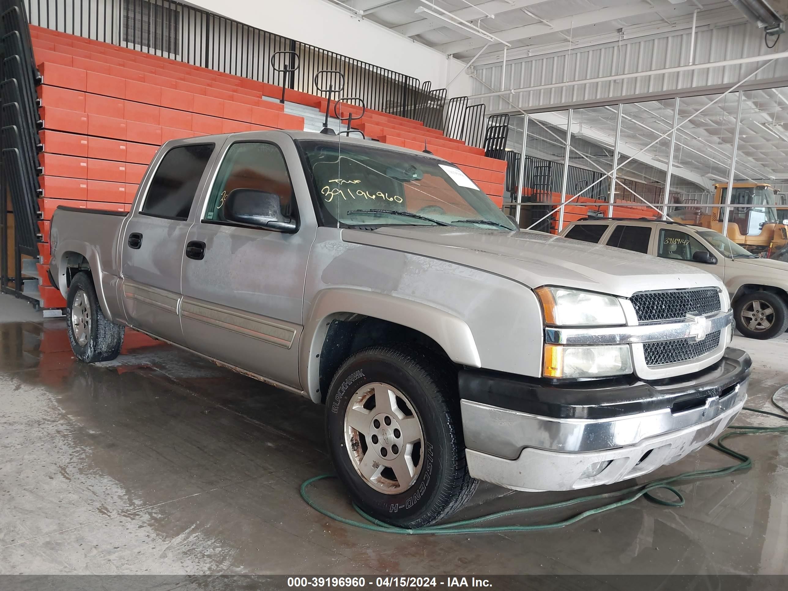 CHEVROLET SILVERADO 2005 2gcek13t351294310