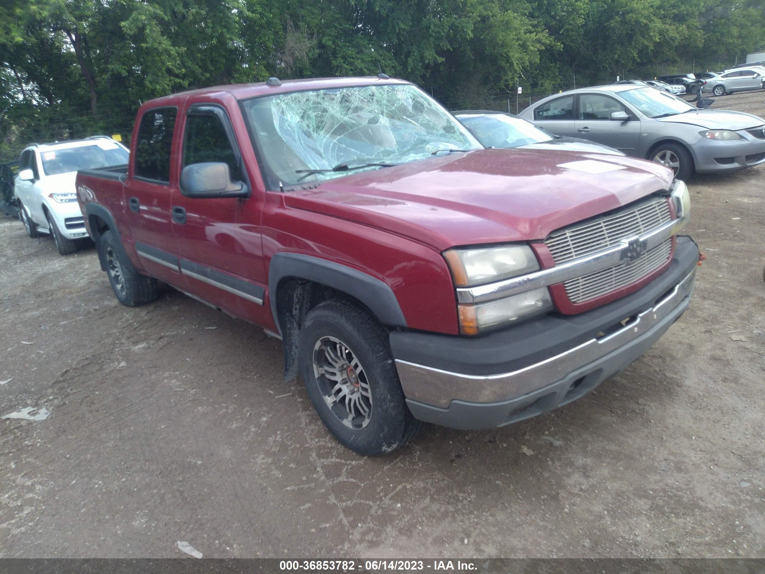 CHEVROLET SILVERADO 2005 2gcek13t451255435