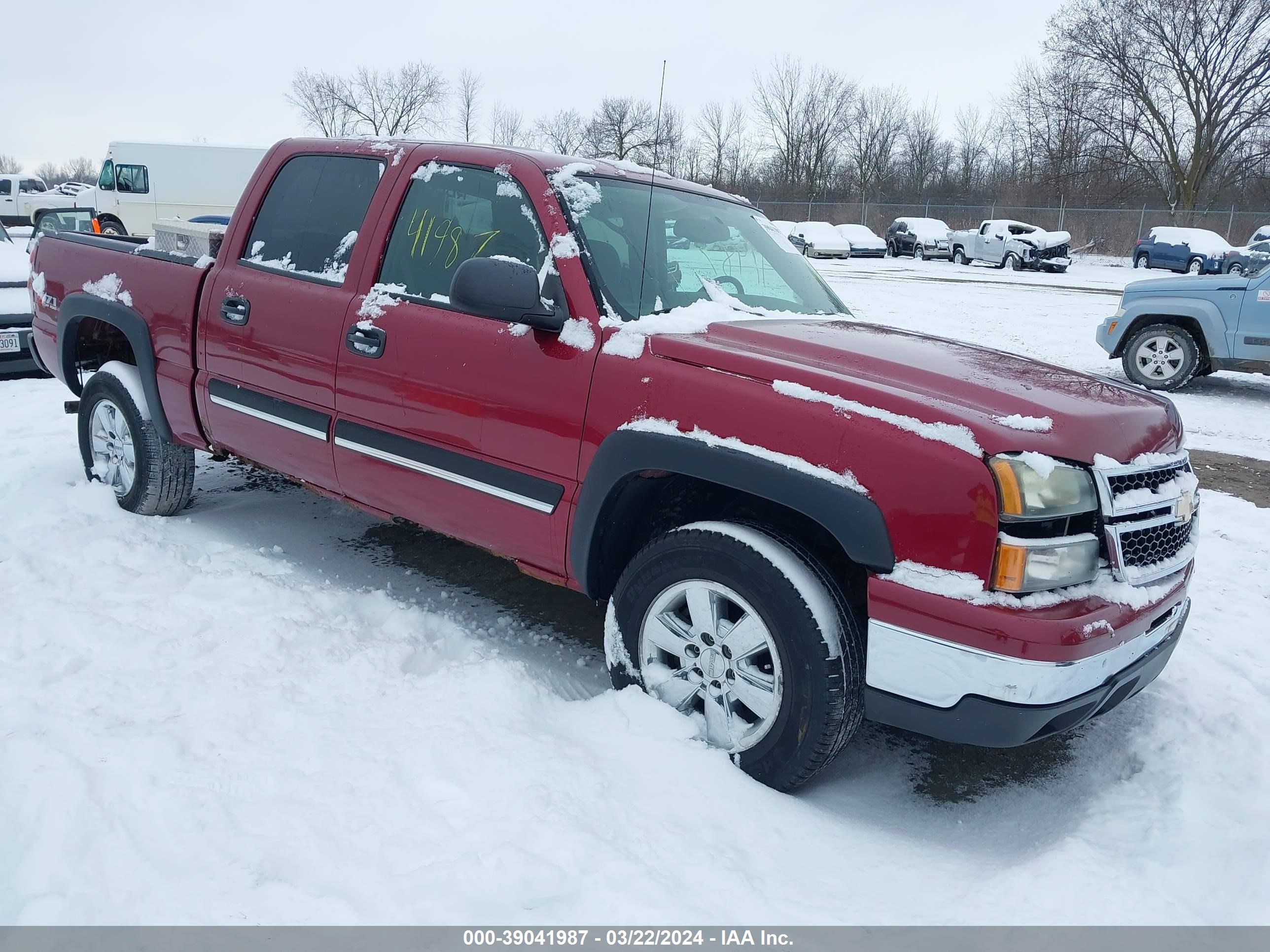 CHEVROLET SILVERADO 2006 2gcek13t461133787