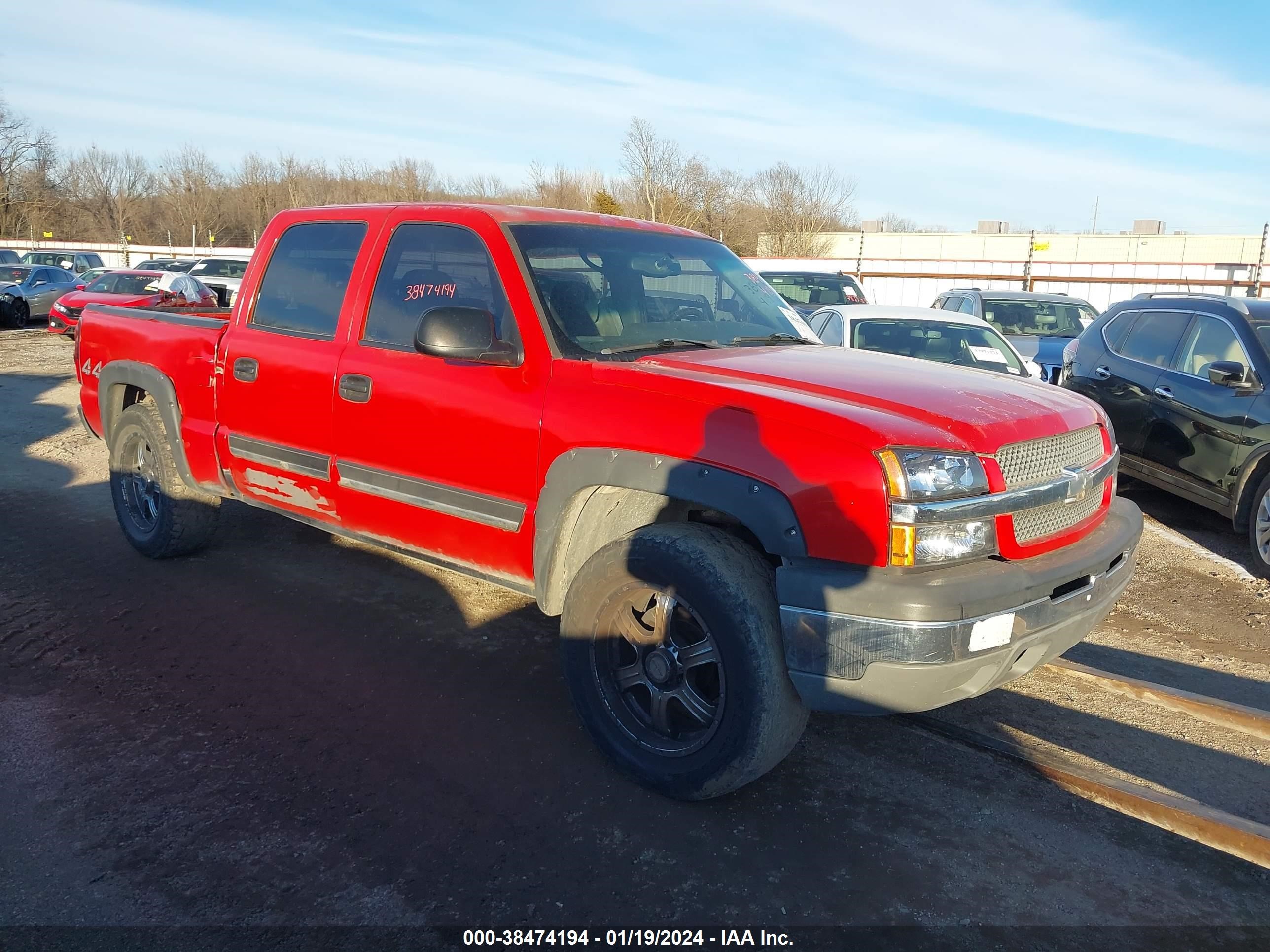 CHEVROLET SILVERADO 2005 2gcek13t551254052