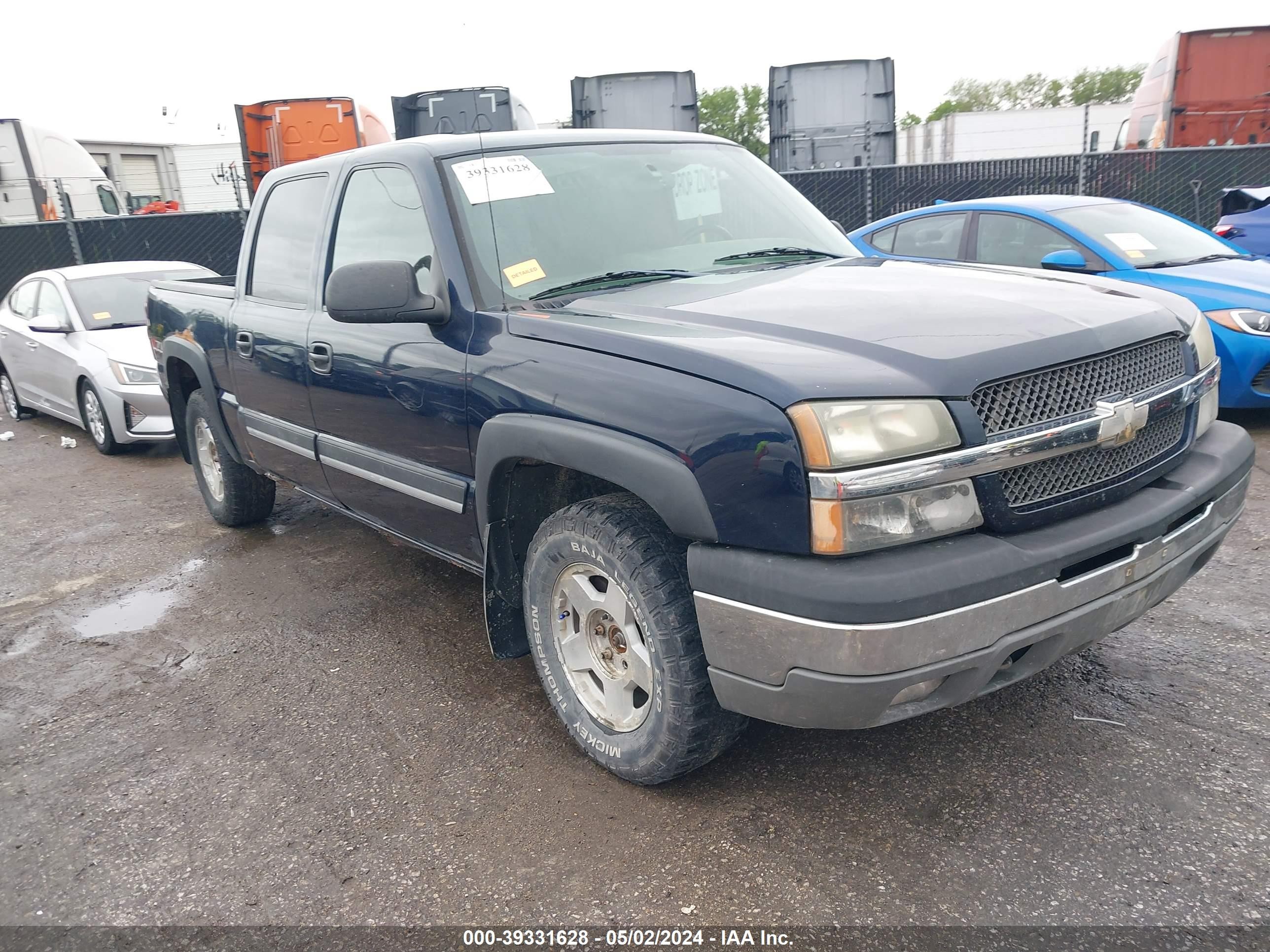 CHEVROLET SILVERADO 2005 2gcek13t751227631